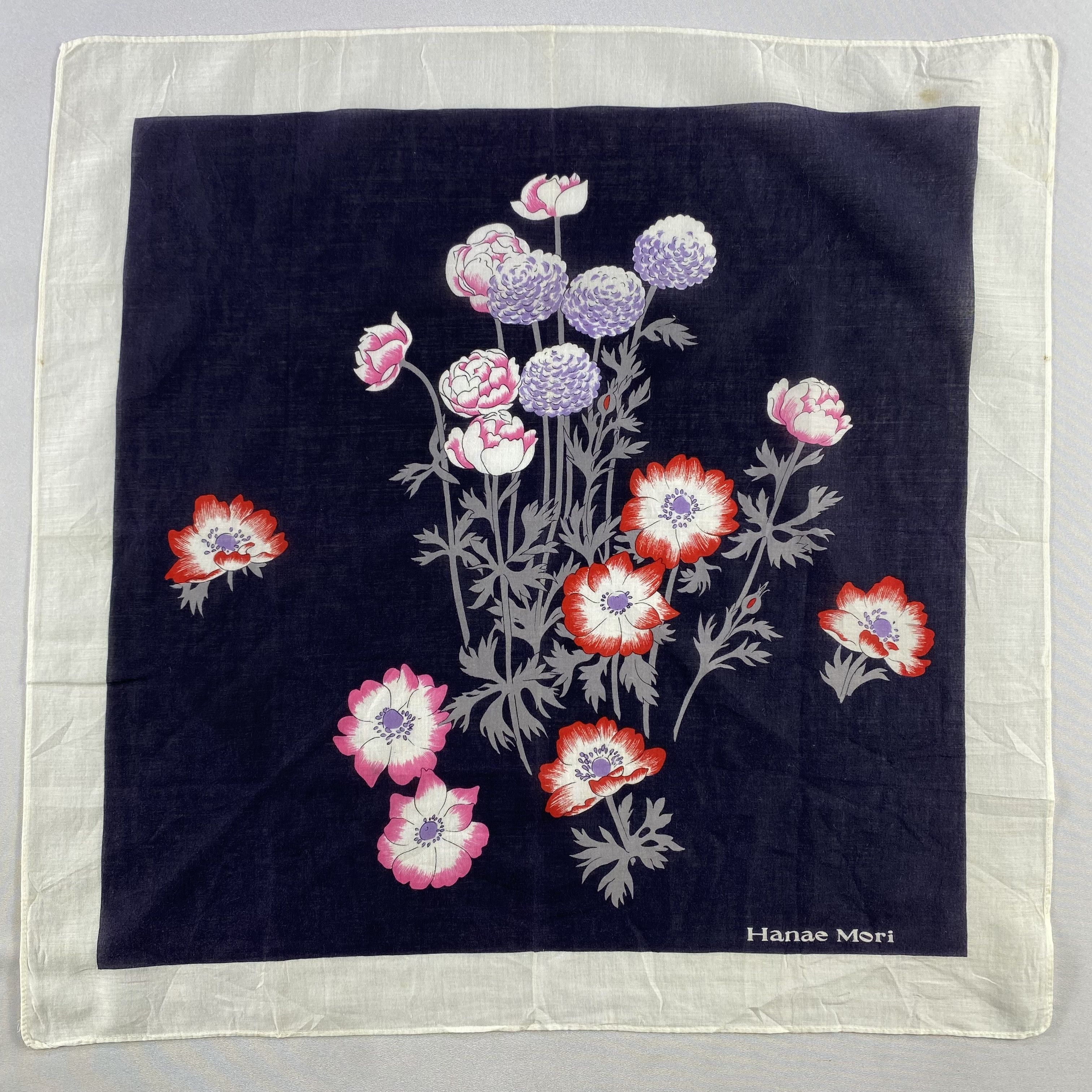Hanae Mori Hanae Mori Bandana/ Handkerchief / Neckerchief Size ONE SIZE - 6 Thumbnail