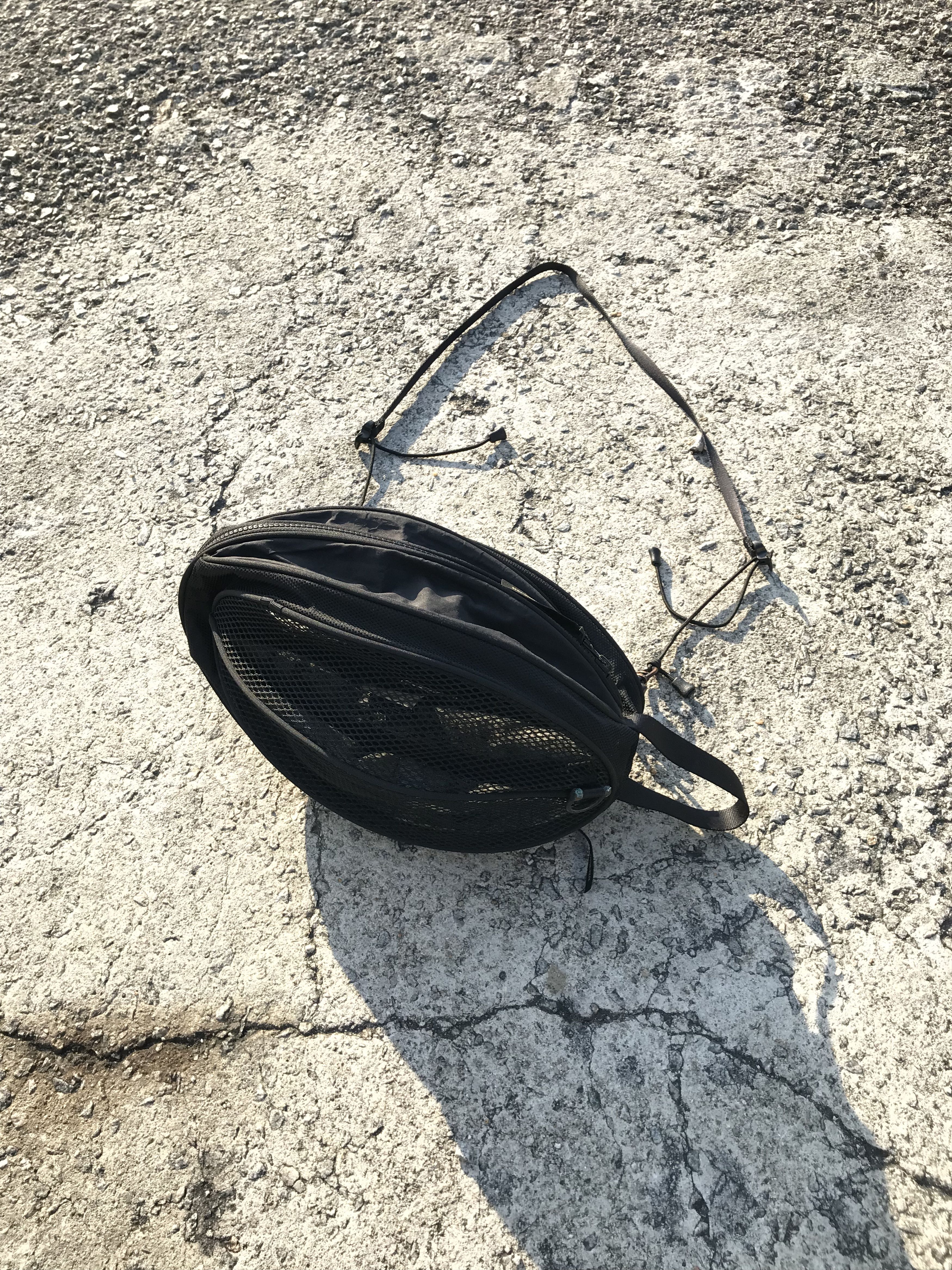image of Masterpiece x Vintage Master Piece Rugby Shape Bag in Black, Men's