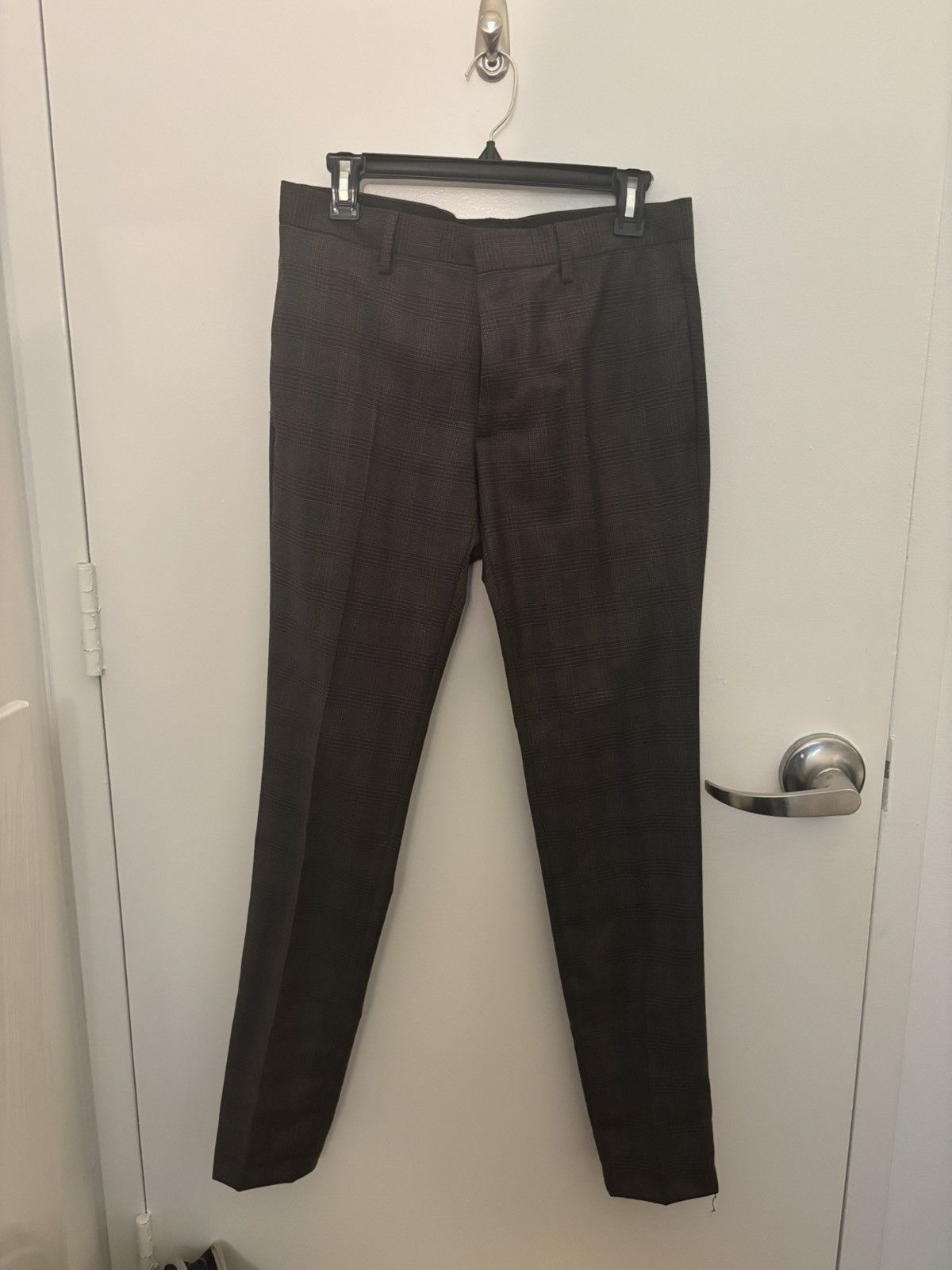 The Kooples The Kooples Plaid Gray/Brown Trousers Size US 30 / EU 46 - 1 Thumbnail