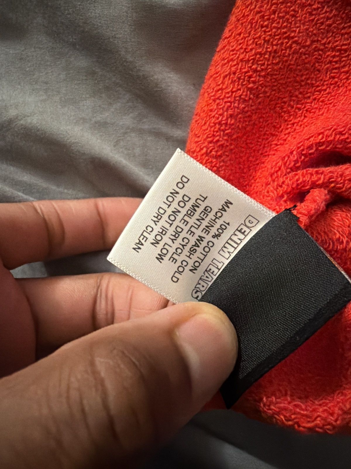 DENIM TEARS Denim Tears Red Hooded Pullover Size XL NEW WITH TAGS Size US XL / EU 56 / 4 - 9 Thumbnail