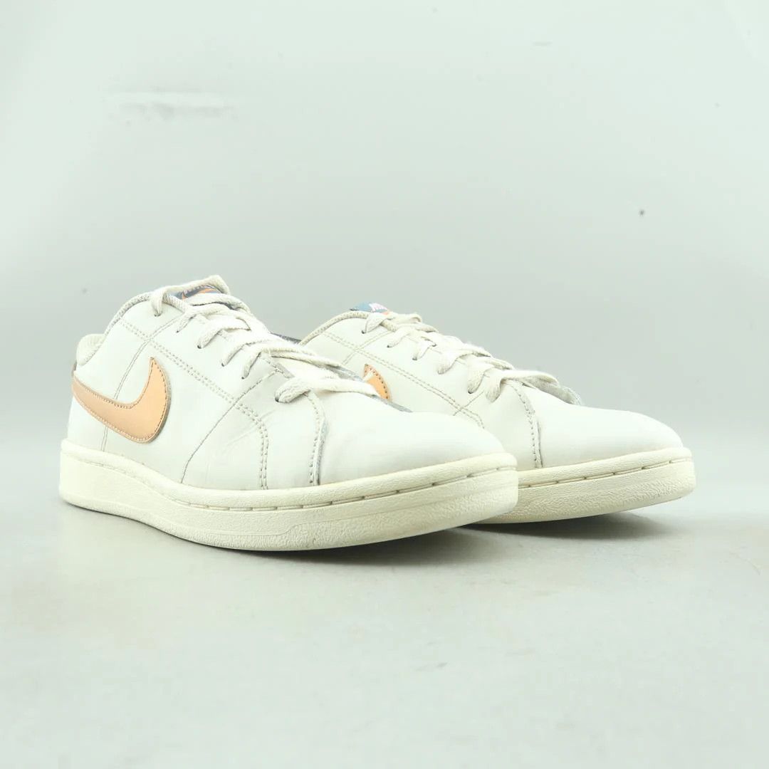 Nike Nike Women's Court Royale sneakers white metallic bronze Size US 8.5 / IT 38.5 - 3 Thumbnail