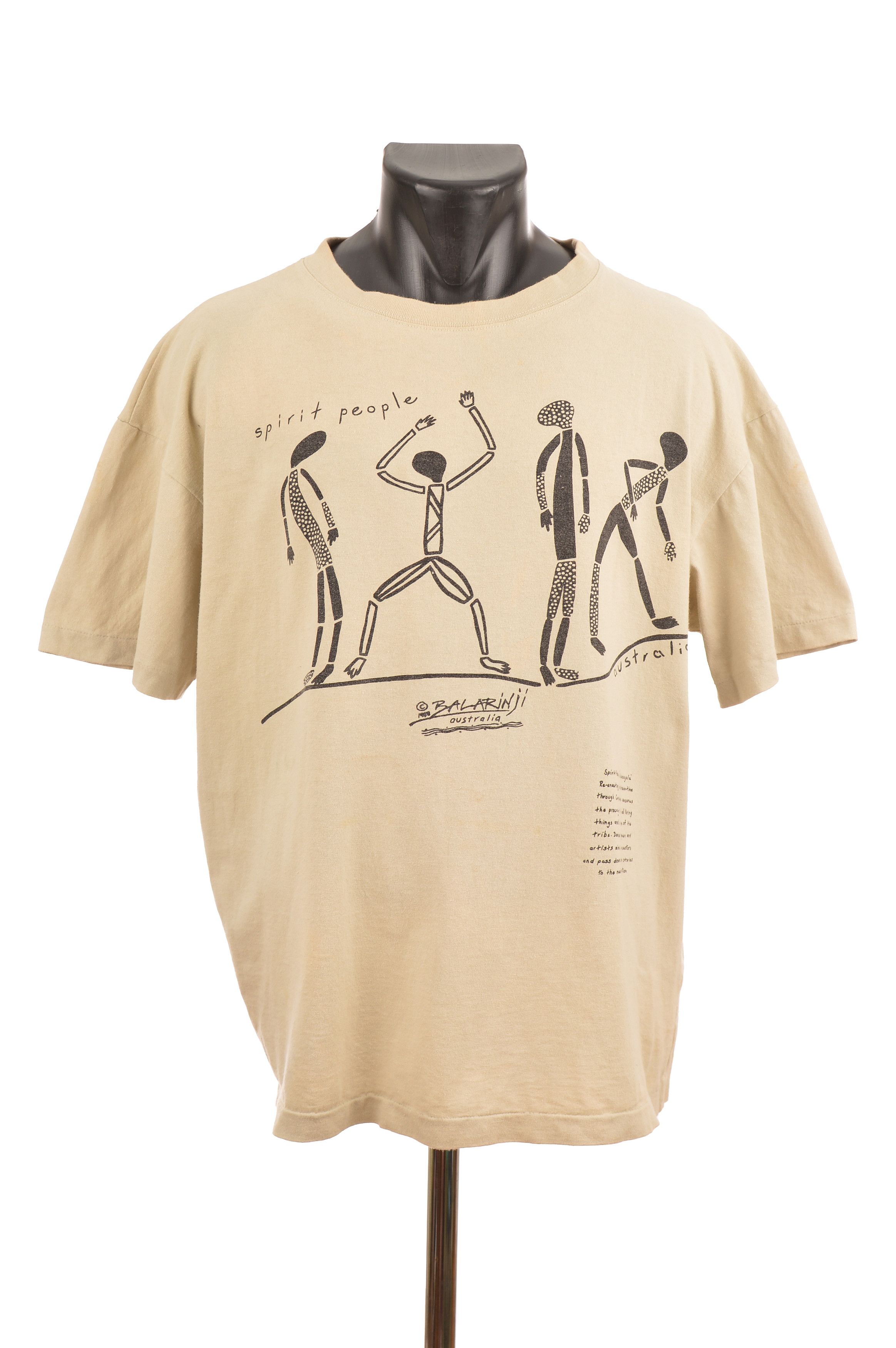 Vintage Balarinji Australia Spirit People Liwangala Vintage T-Shirt Size US L / EU 52-54 / 3 - 1 Thumbnail