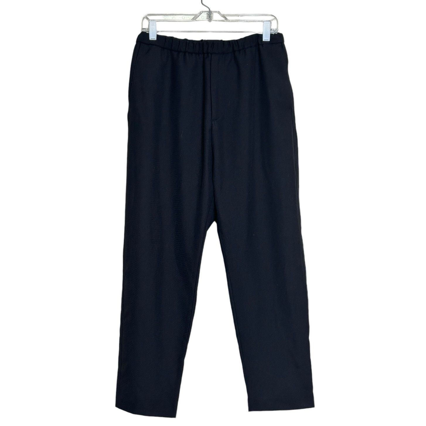 Zara Zara black pull on waist tie ankle pants size XL Size 36" / US 14 / IT 50 - 1 Thumbnail