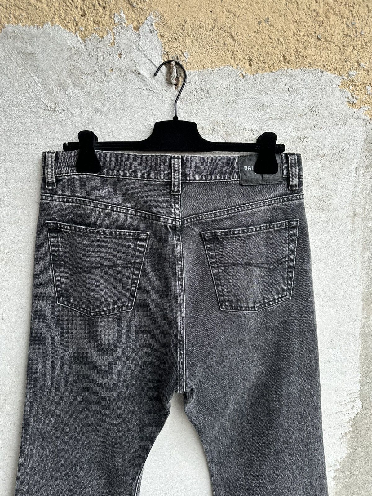 Balenciaga [S] Fall22 The Lost Tape Gray flared jeans Size US 33 - 7 Thumbnail