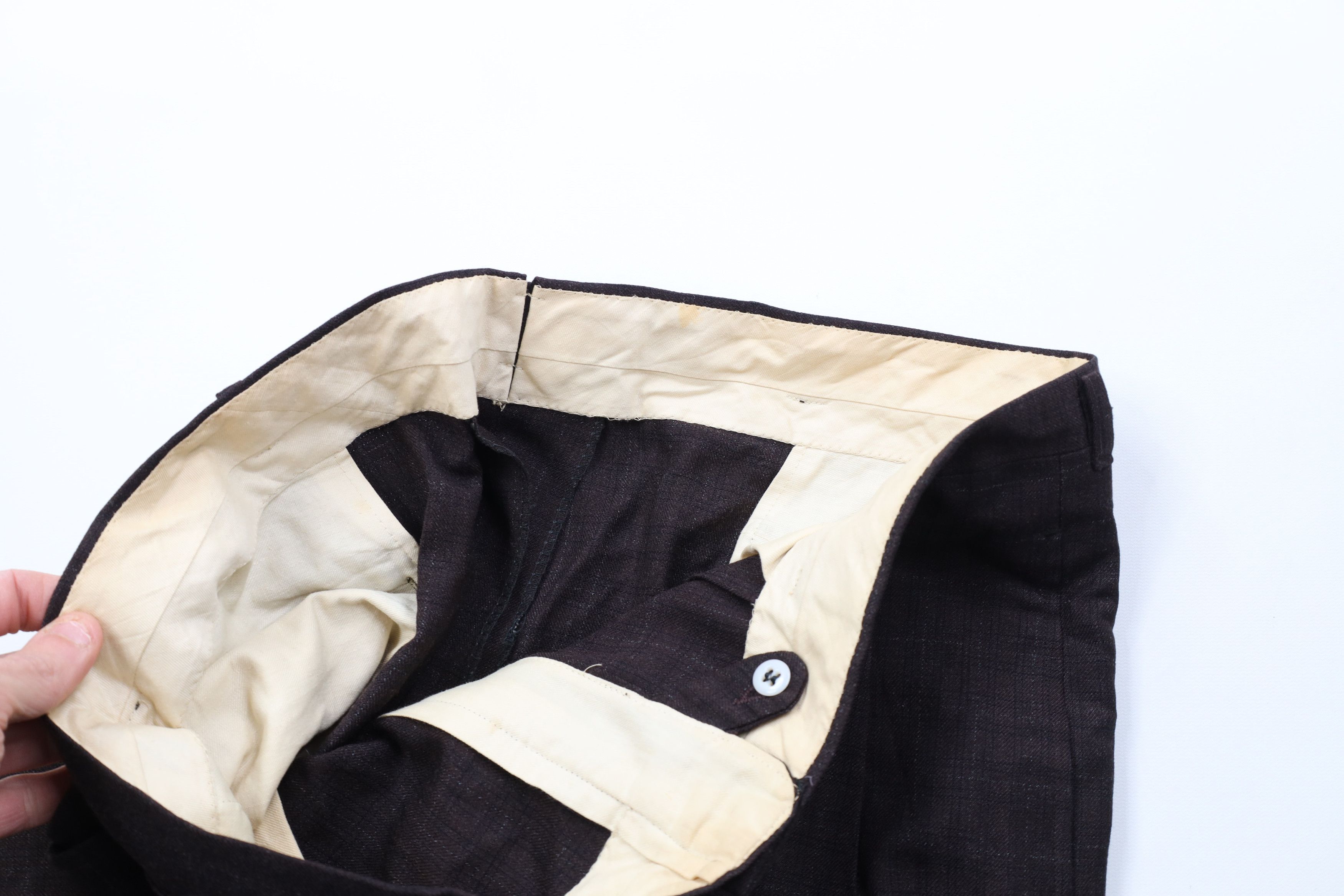 Vintage Vintage 50s Hollywood Regency Gabardine Chino Pants USA Size US 38 / EU 54 - 8 Thumbnail