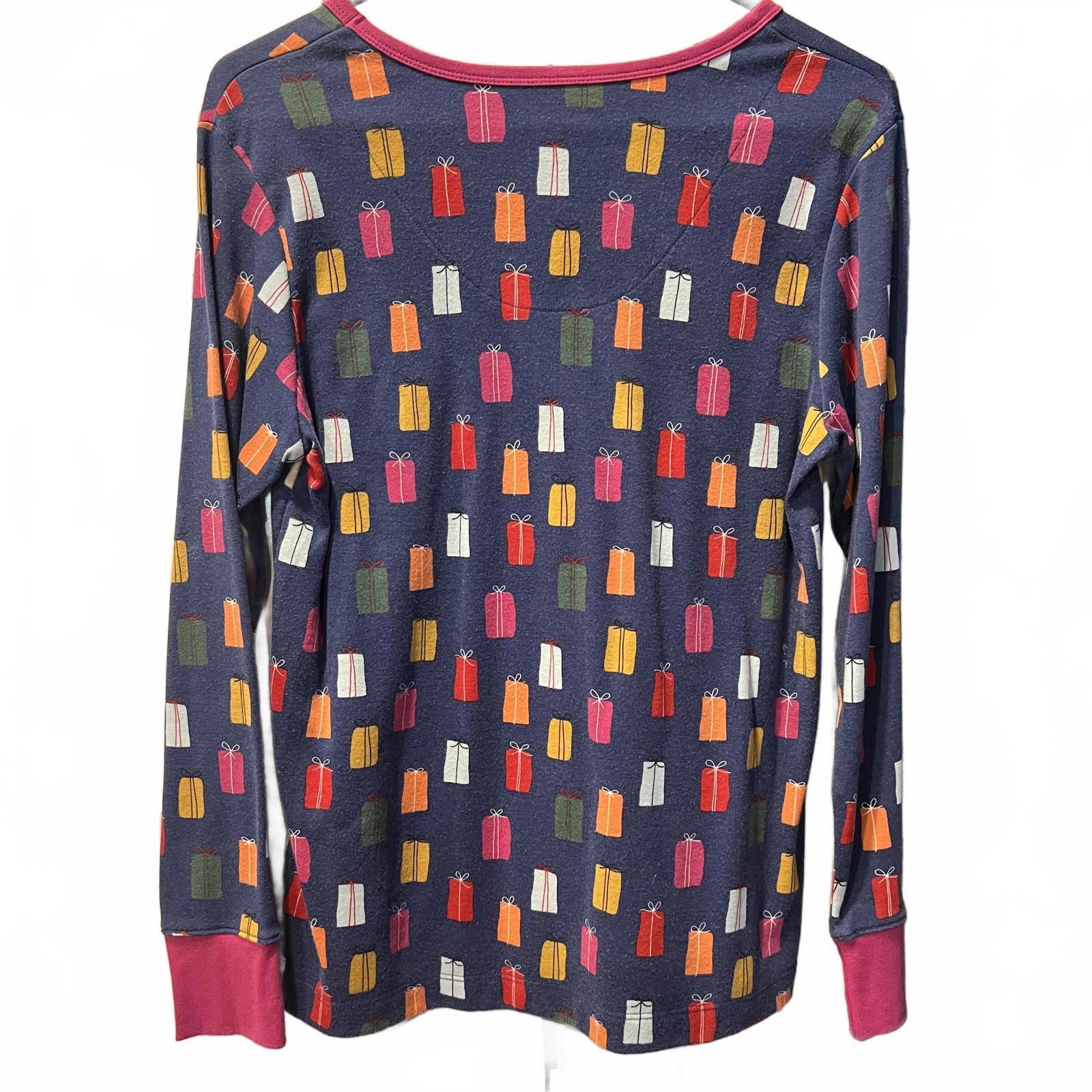 Other Sleep Sense Women's Long Sleeve Pajama Top, Medium Size ONE SIZE - 2 Thumbnail