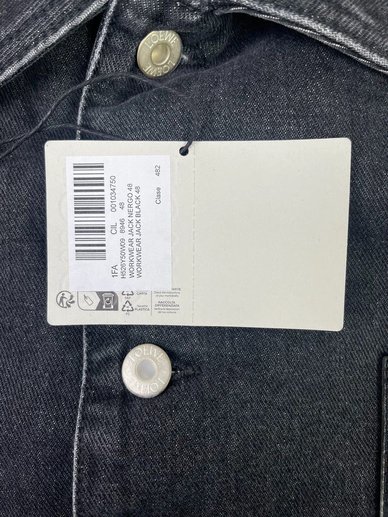 Loewe LOEWE Pure color Logo label single row button casual jacke Size US M / EU 48-50 / 2 - 4 Thumbnail