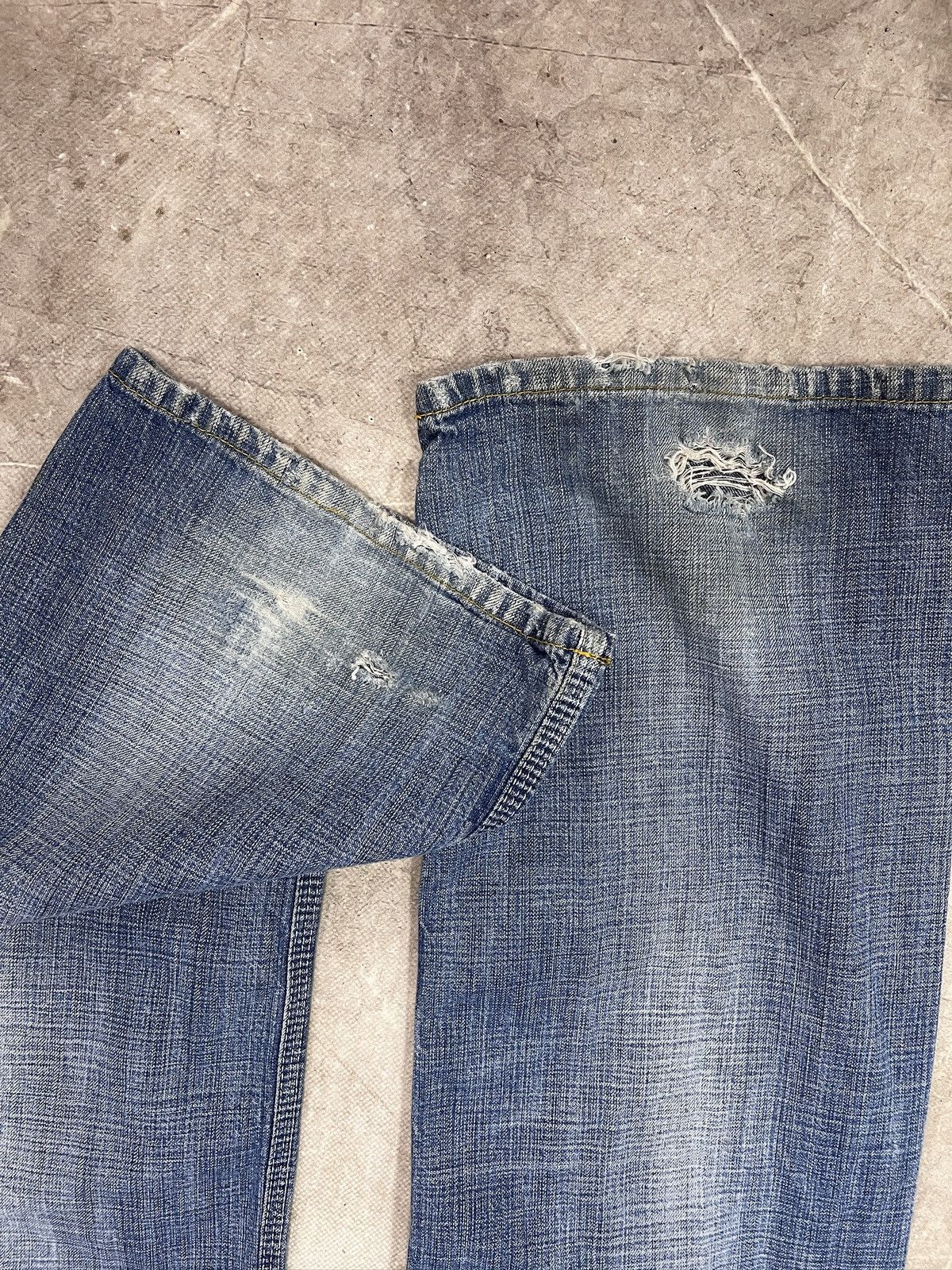 G-Star Distressed G star Raw washed jeans y2k hype archive Size US 32 / EU 48 - 10 Thumbnail