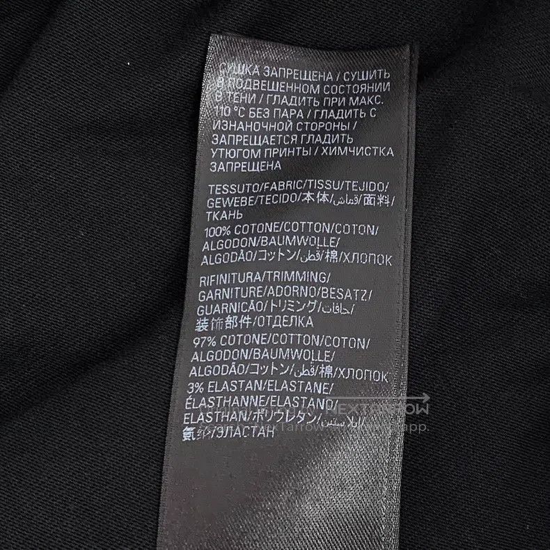 Balenciaga Balenciaga Black Distressed Logo Letter Print Cotton Crewn Size US XS / EU 42 / 0 - 8 Thumbnail