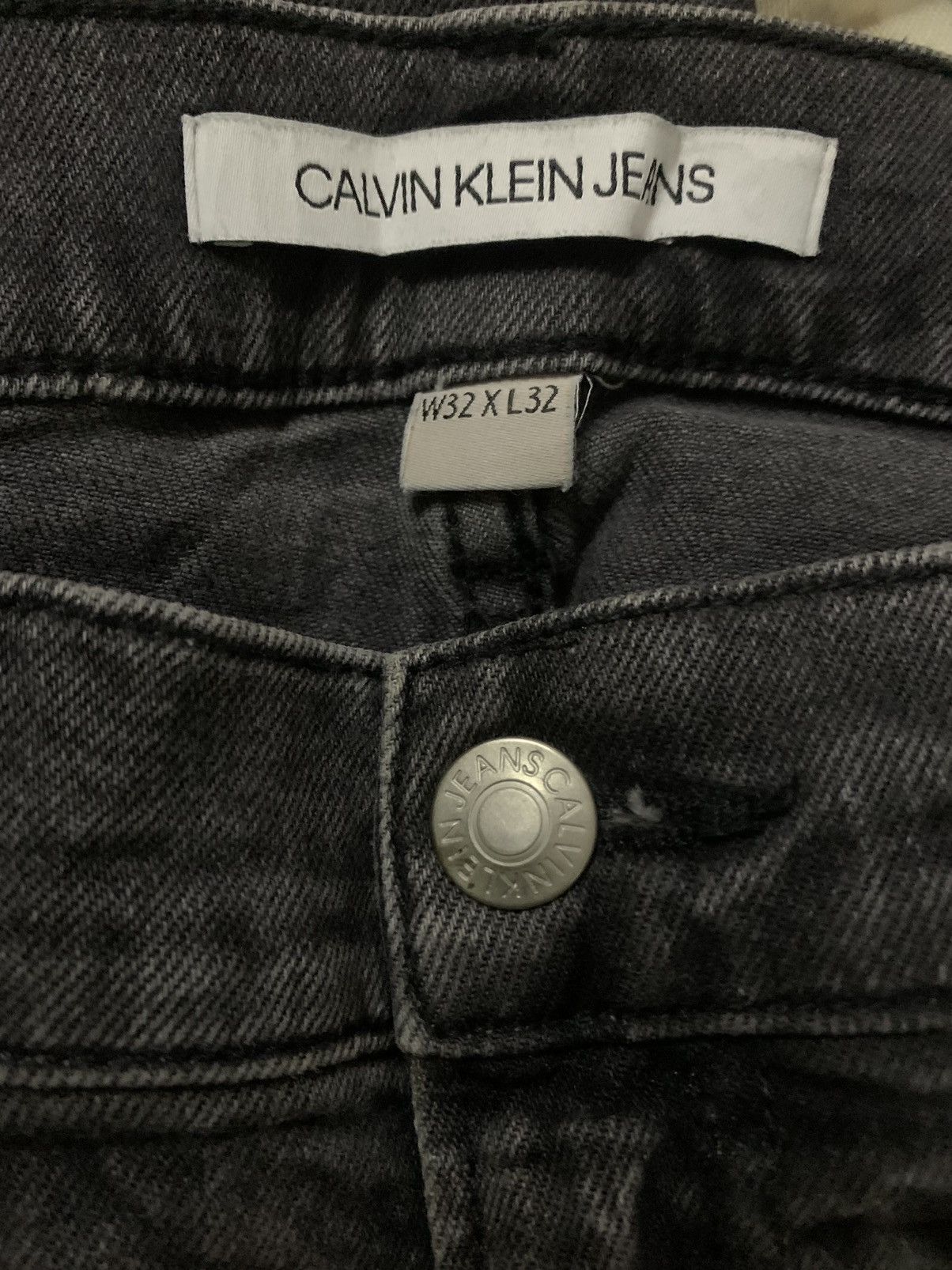 Calvin Klein 205W39NYC Calvin Klein Slim Distressed Denim Size US 32 / EU 48 - 7 Thumbnail