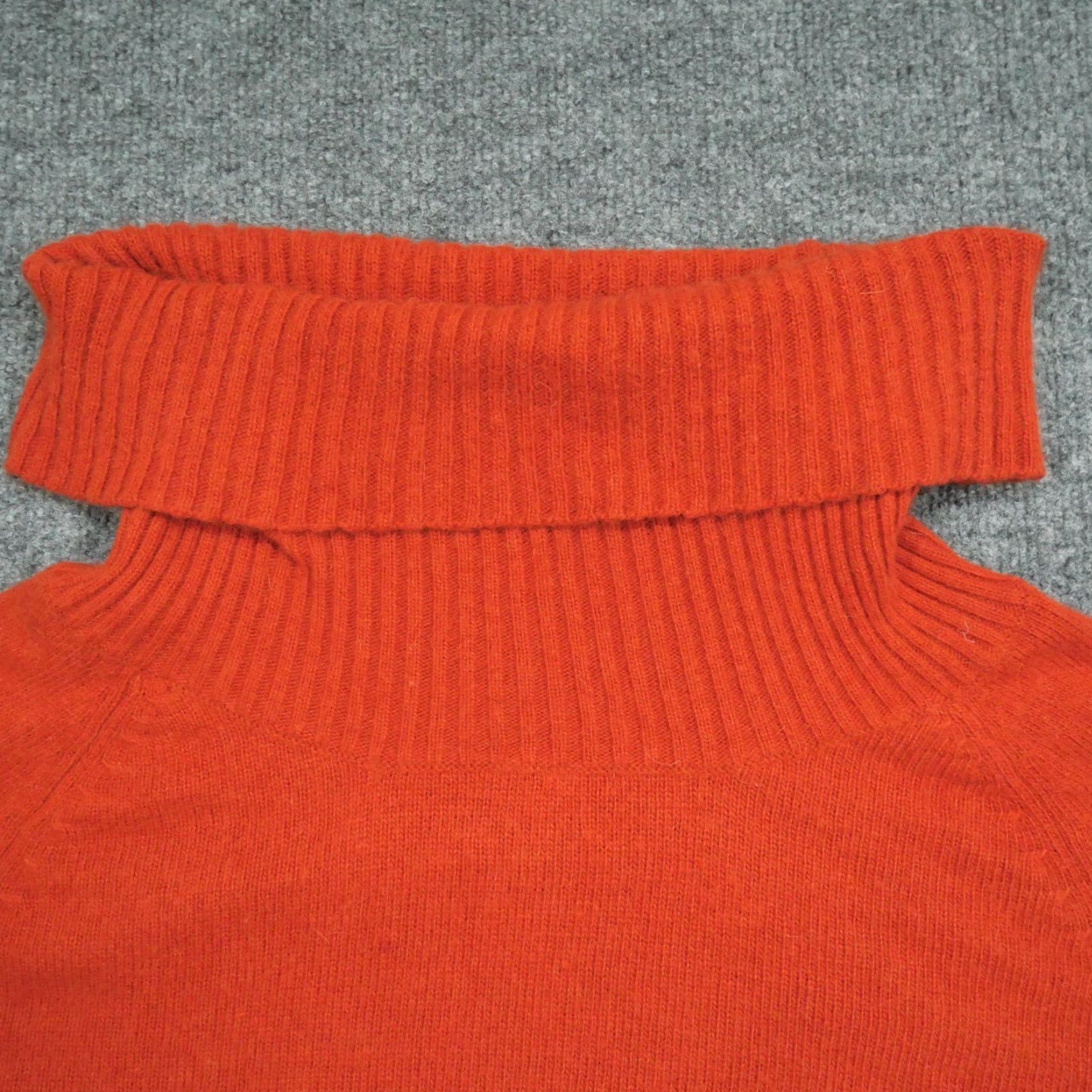 Vintage VINTAGE Marisa Christina Sweater Womens XL Orange Angora Hair Blend Turtle Neck Pullover Size XL / US 12-14 / IT 48-50 - 5 Thumbnail