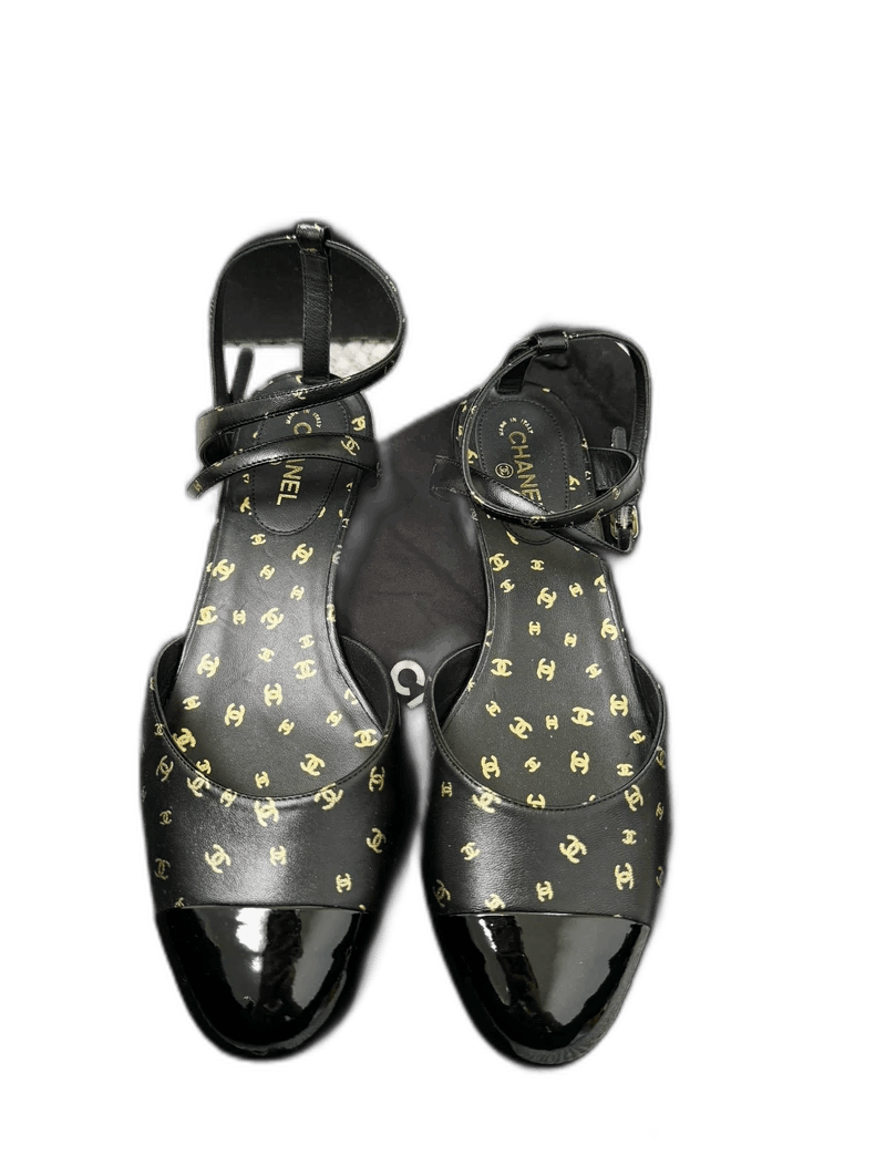 Chanel Chanel Black Mary Jane Flats Never Worn -2505 Size US 6 / IT 36 - 1 Thumbnail
