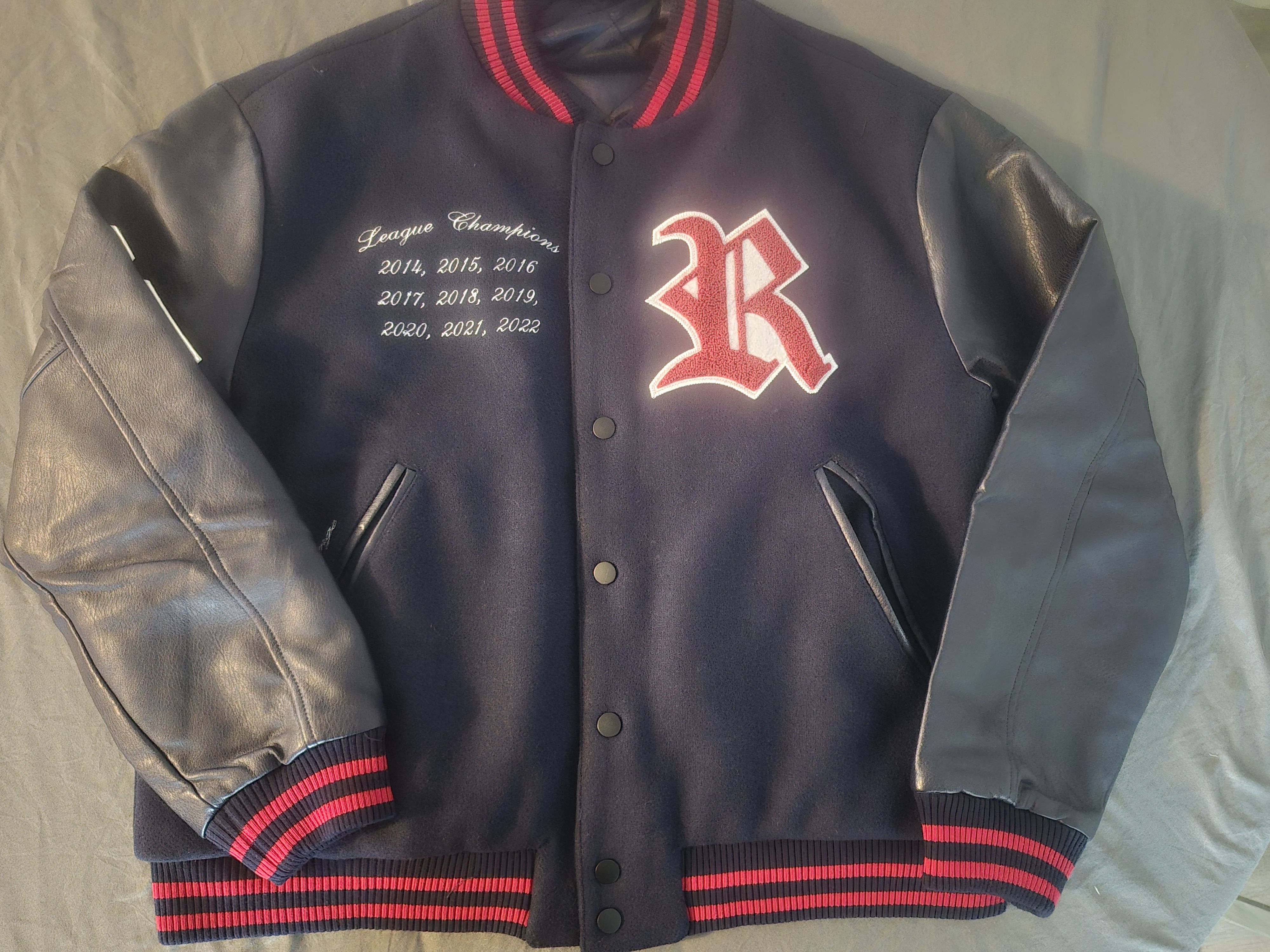 Revenge Revenge Rottweiler Varisty Letterman Jacket Size US S / EU 44-46 / 1 - 1 Thumbnail