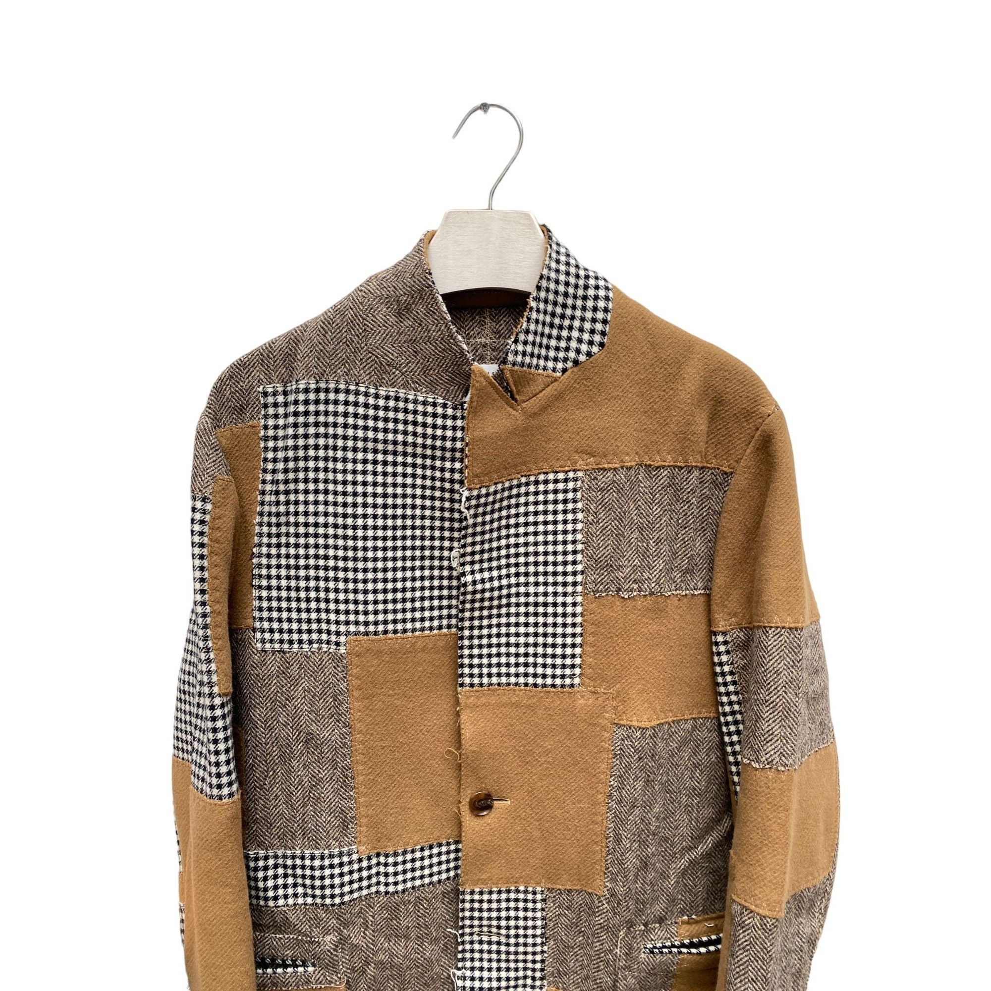 Maison Margiela 1/1 Sample FW 2017 Patchwork Wool Coat Size US M / EU 48-50 / 2 - 7 Thumbnail