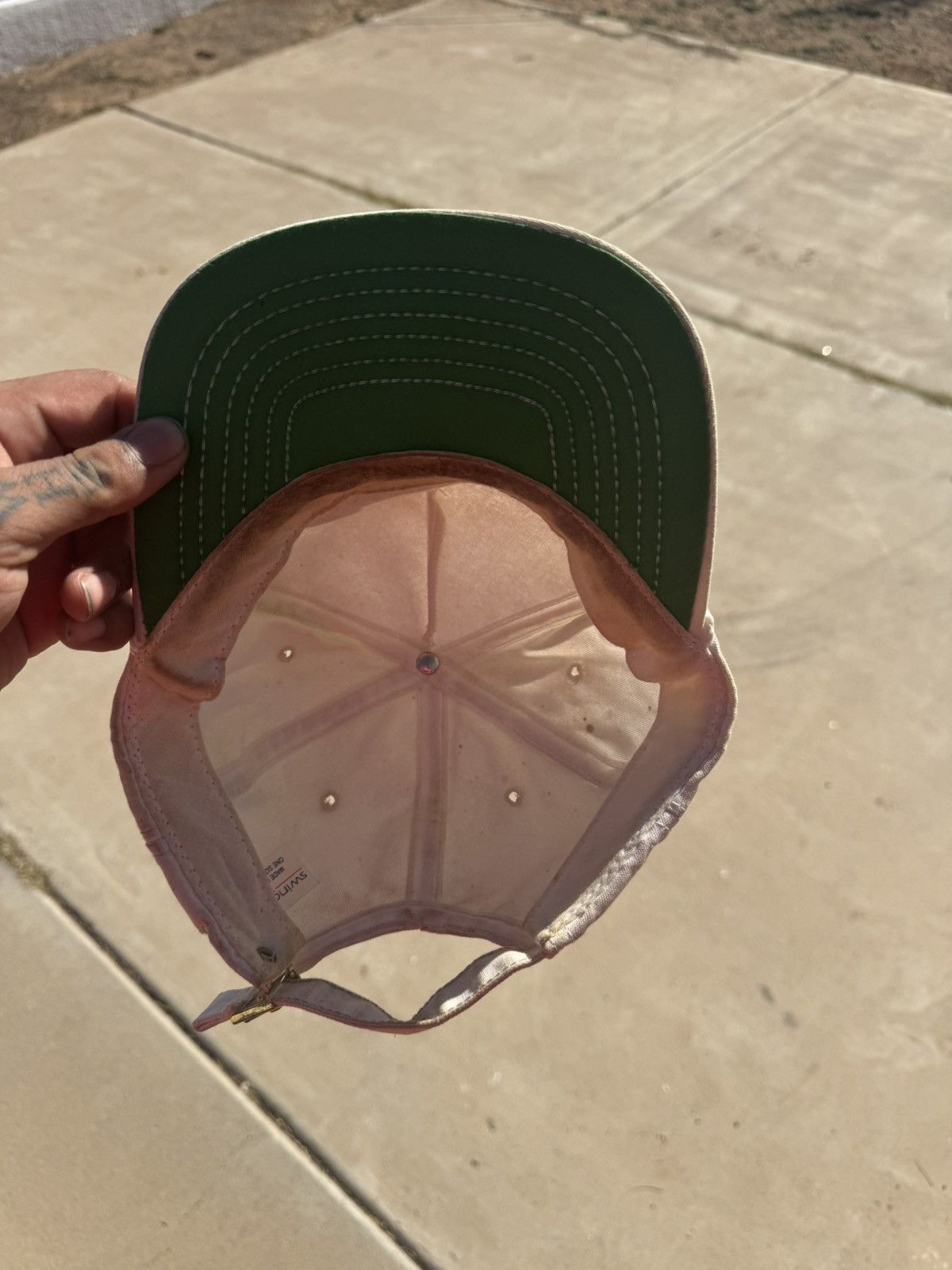 Vintage 1996 snap on strapback Size ONE SIZE - 2 Thumbnail