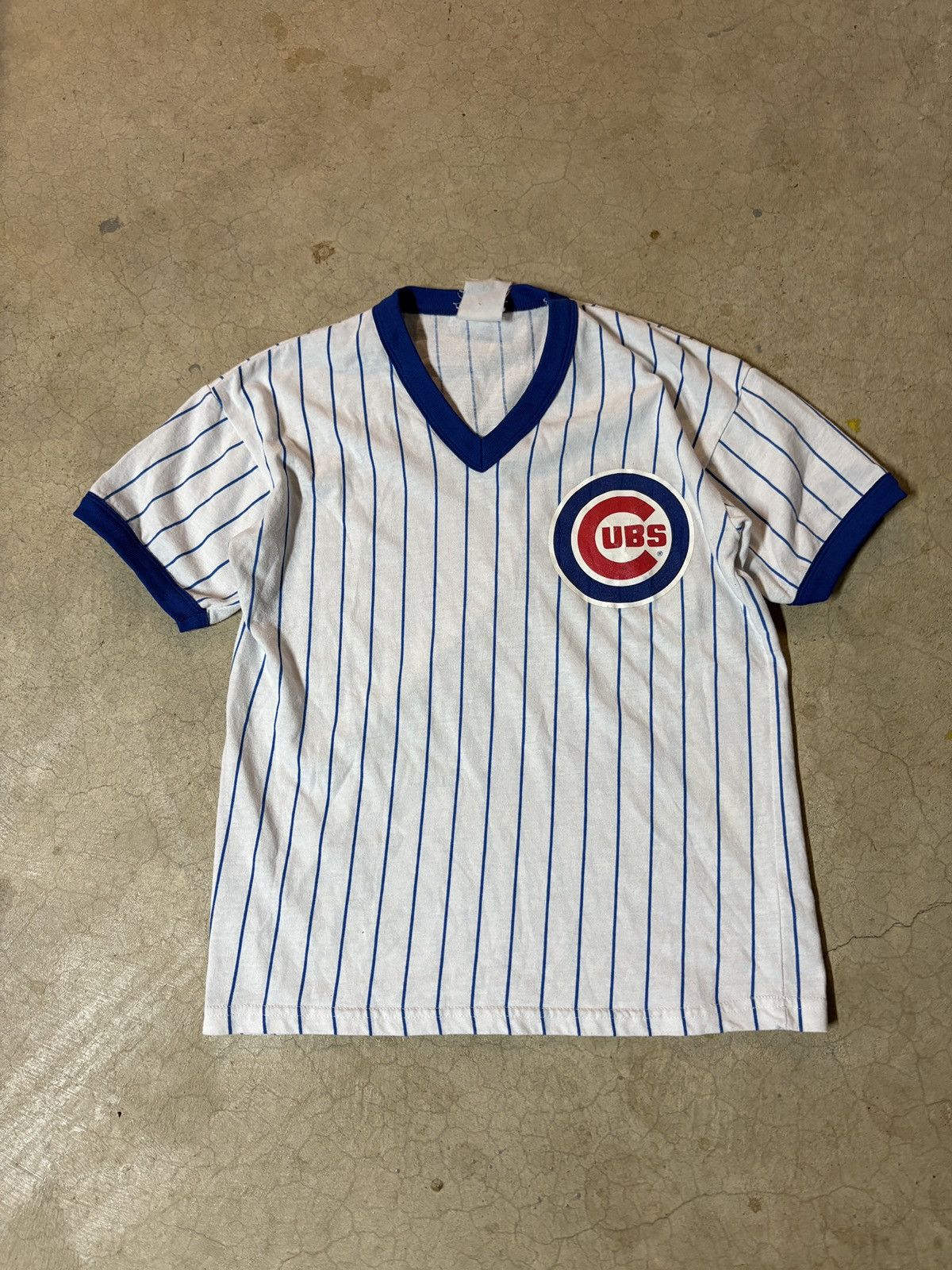 Majestic VTG 90s Youth Majestic Chicago Cubs Pinstripe Jersey Large Size US M / EU 48-50 / 2 - 1 Thumbnail