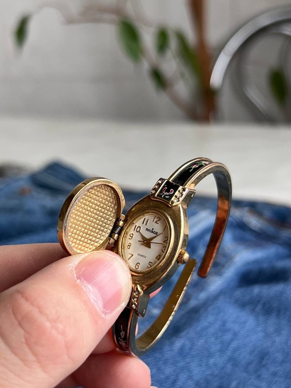 Japanese Brand × Vintage Vintage Japanese style futuristic Open Lid 90s Japan Watch Size ONE SIZE - 3 Thumbnail