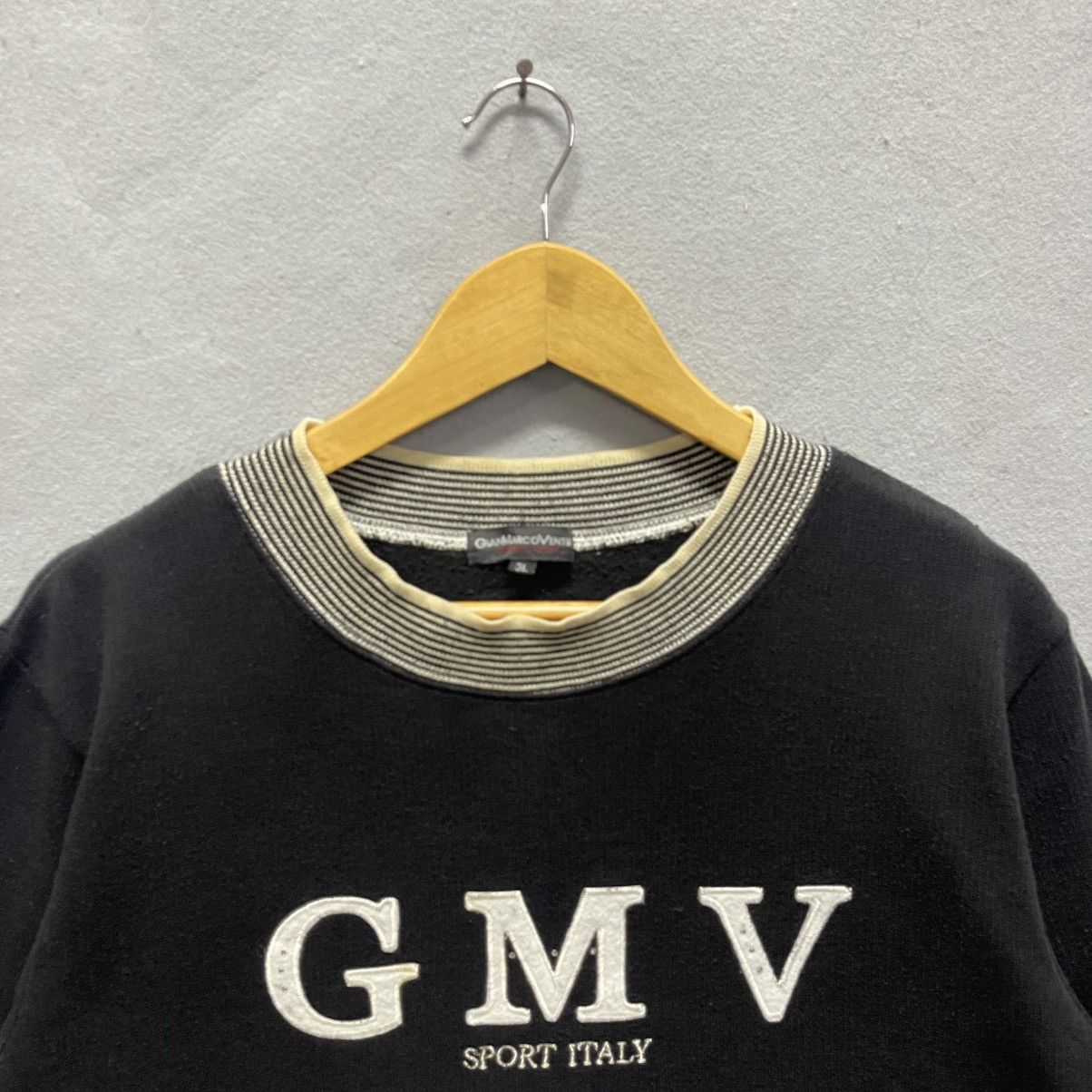 GianMarco Venturi GMV Sport Italy Crewneck Sweatshirt (GianMarco Venturi) Size US XL / EU 56 / 4 - 2 Thumbnail