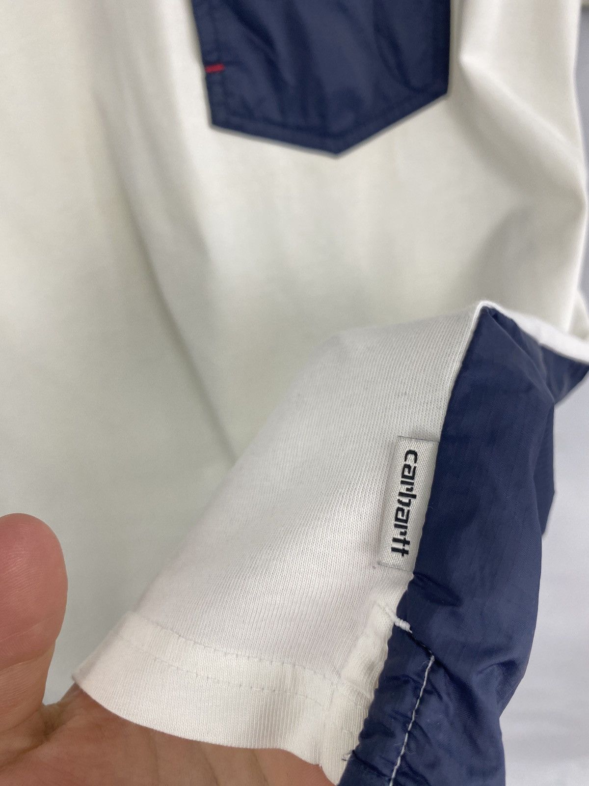 Carhartt Wip 🇺🇸 Vintage Carhartt Duncan Pocket Nylon T-Shirt Y2K Hype Size US M / EU 48-50 / 2 - 7 Thumbnail
