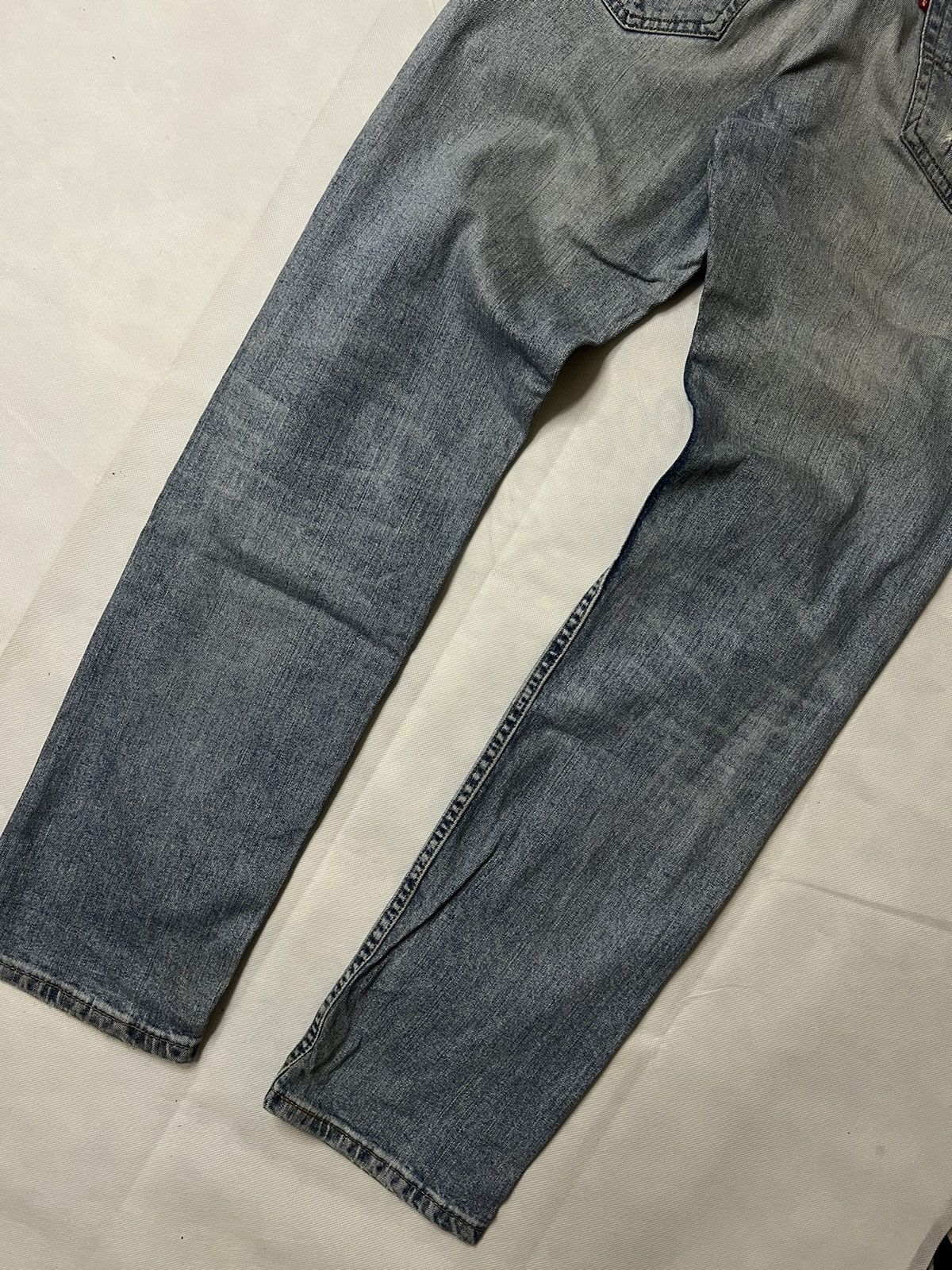 Levi's Vintage Levis 505 Blue Wash Distressed Denim Size US 30 / EU 46 - 12 Thumbnail