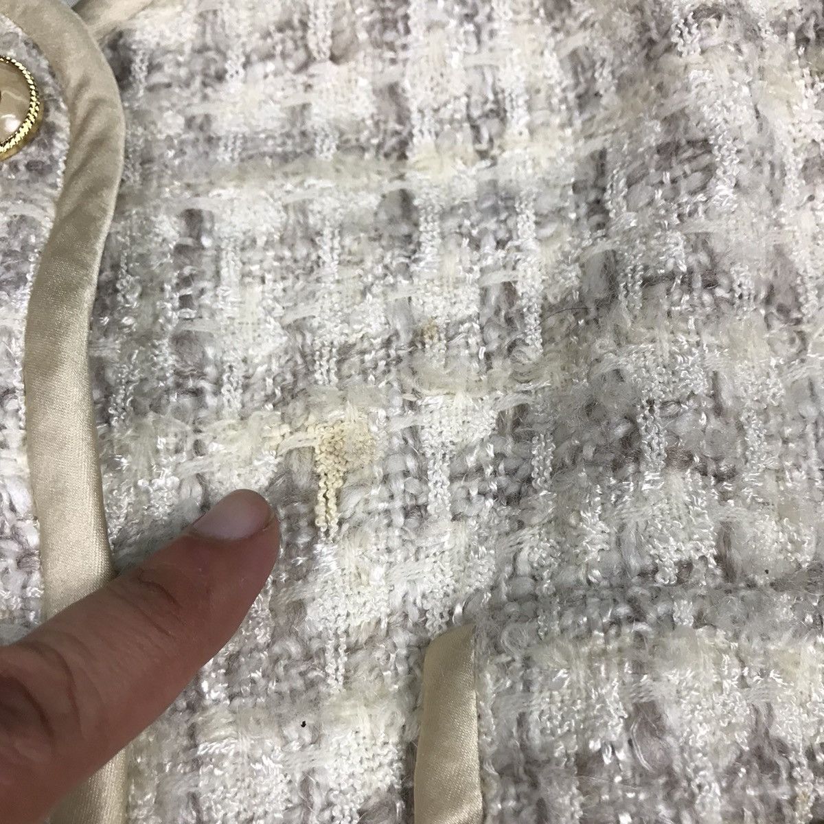 Japanese Brand HIROKO NAKAJIMA JAPAN TWEED COAT JACKET Size S / US 4 / IT 40 - 8 Thumbnail