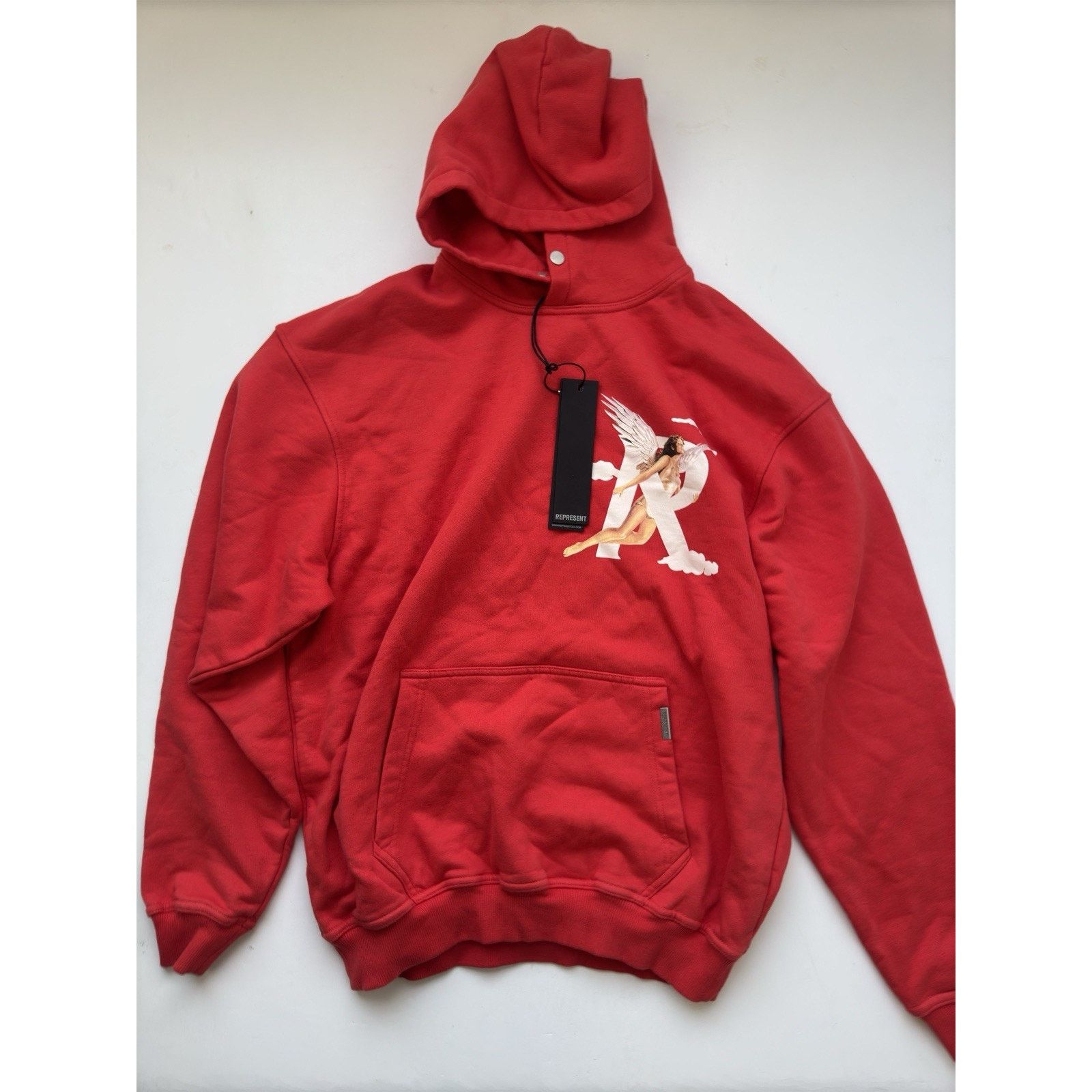 Represent Clo. Represent Storms In Heaven Burnt Red Hoodie XS Oversized NWT Size US XS / EU 42 / 0 - 2 Thumbnail