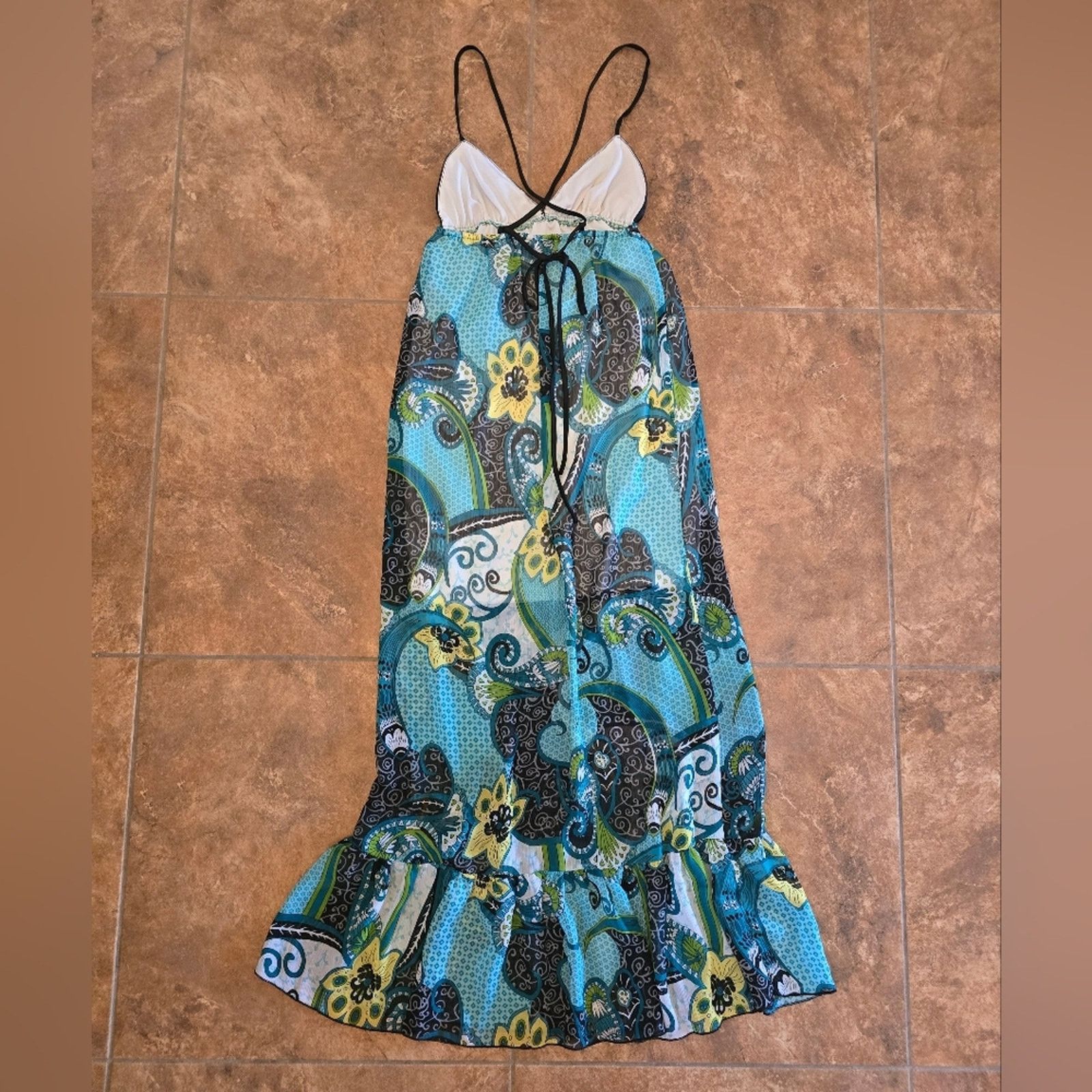Other Multicolored Design | MONACO | Long Maxi Size M / US 6-8 / IT 42-44 - 2 Thumbnail
