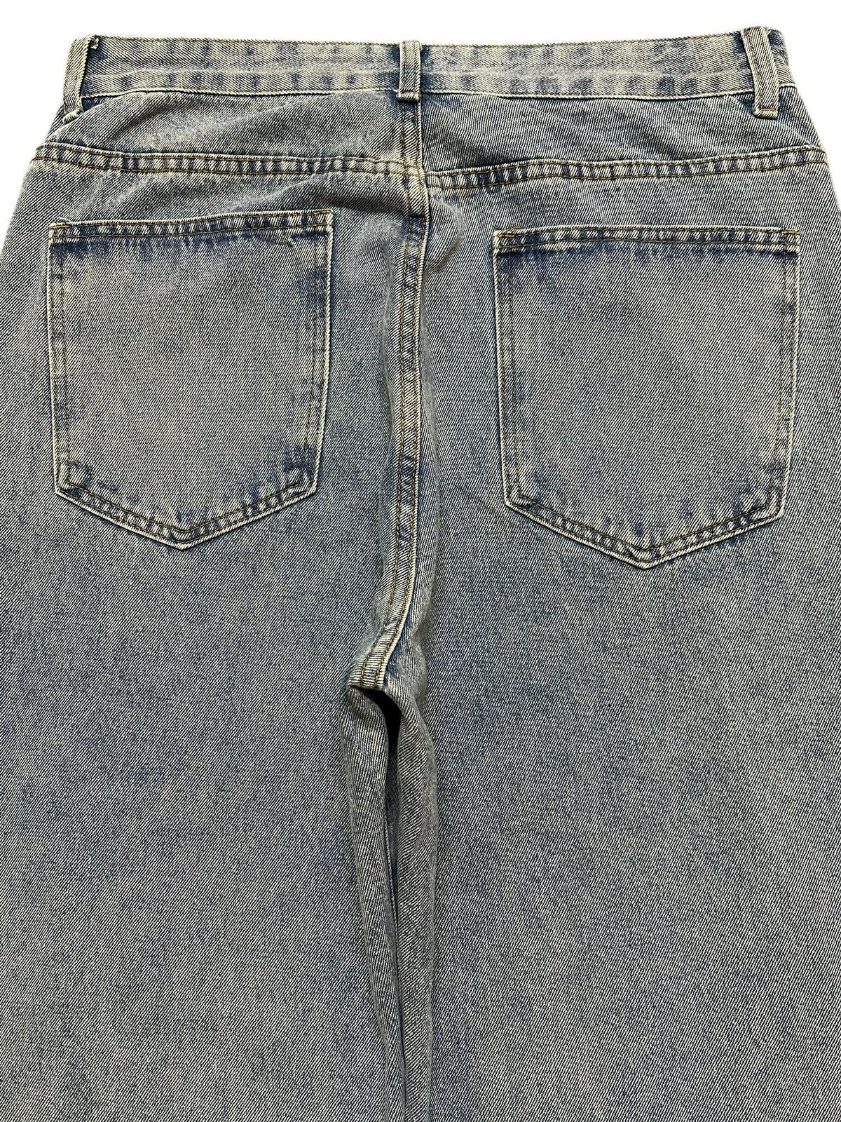 Japanese Brand Vintage Japanese Brand Blue Acid Wash Style Distressed Baggy Size US 32 / EU 48 - 5 Thumbnail