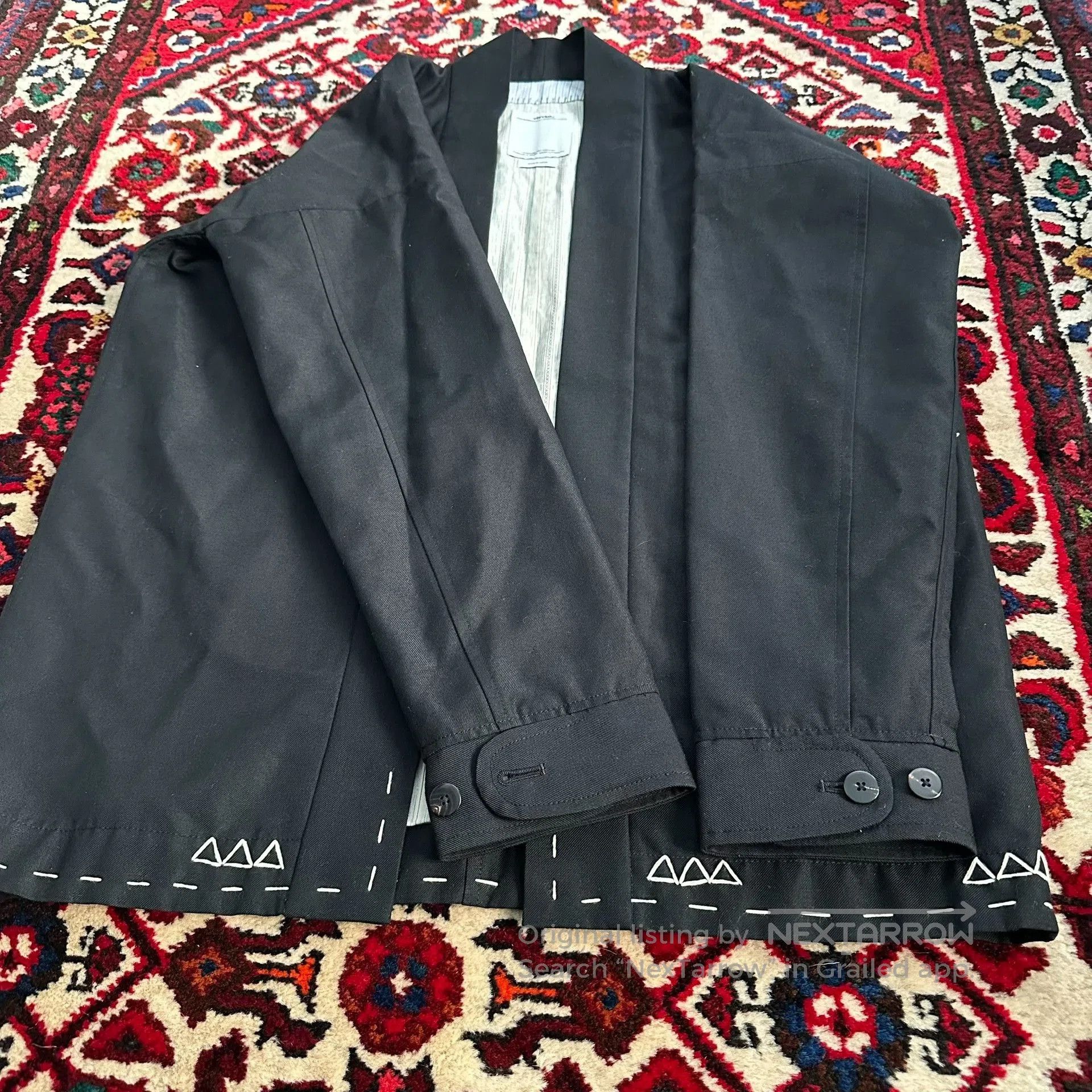 Visvim visvim sanjuro jacket wool black. Size US L / EU 52-54 / 3 - 2 Thumbnail