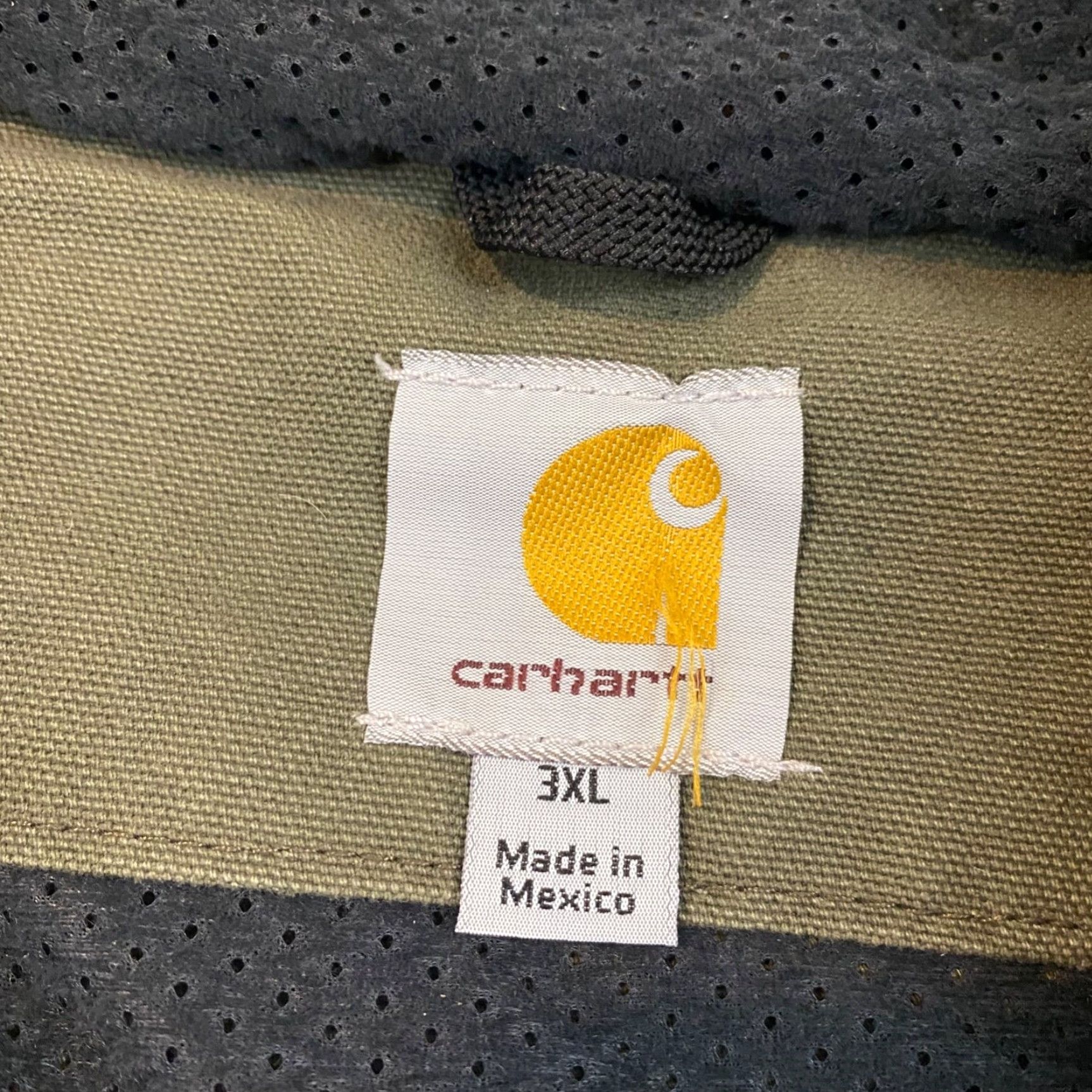 Carhartt CARHARTT Jacket Mens 3XL Olive Green J360 ARG Canvas Utility Coat Workwear Coat Size US XXL / EU 58 / 5 - 3 Thumbnail