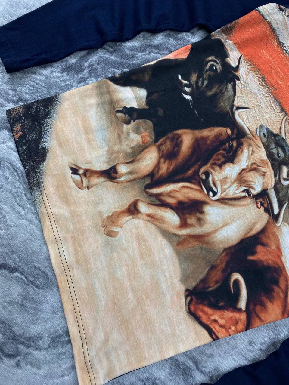 Dolce & Gabbana Vintage Dolce Gabbana Raging Bull Long Sleeve Big Logo Men Size US S / EU 44-46 / 1 - 3 Thumbnail