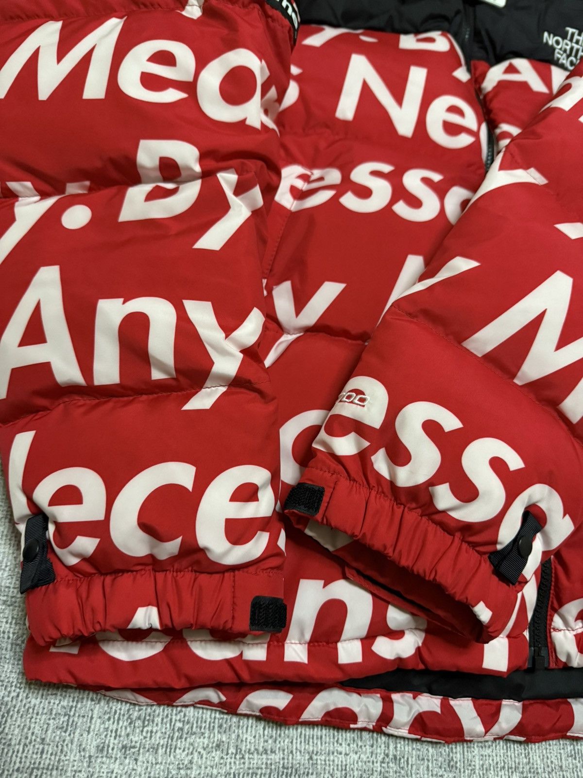 Supreme × The North Face Supreme tnf north face red bamn by any means nuptse jacket Size US L / EU 52-54 / 3 - 6 Thumbnail