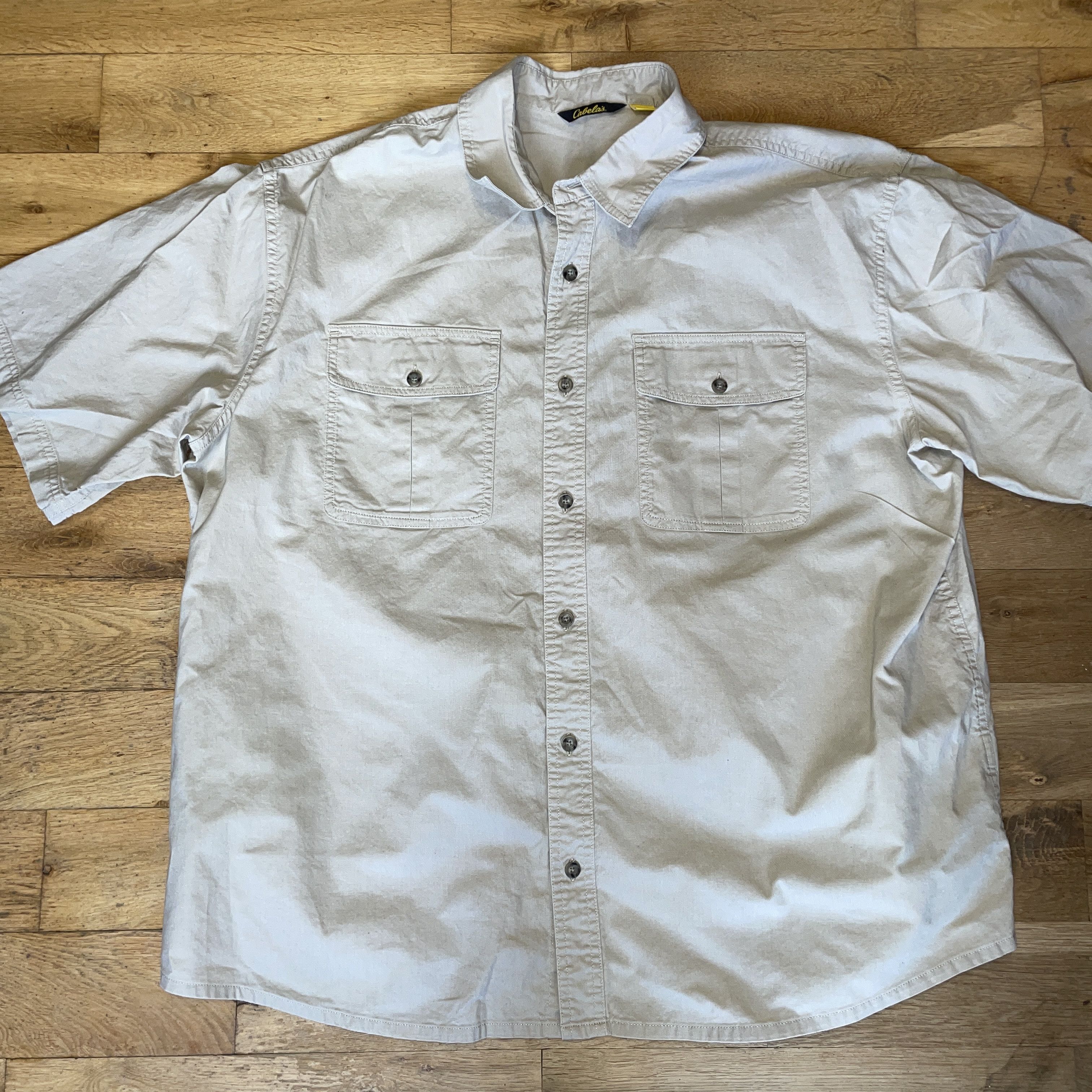 Cabelas Cabela's Men's Fashion Shirt Summer Short Sleeve Size Xl Size US XL / EU 56 / 4 - 1 Thumbnail