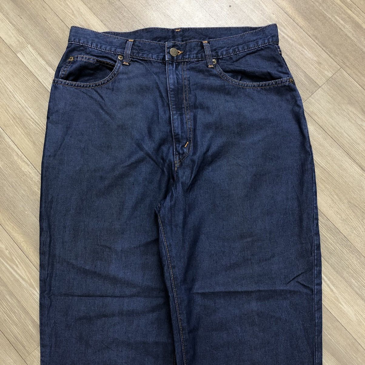 Japanese Brand × Kenzo × Vintage Vintage Kenzo Jeans Embroidered Iconic Logo Nice Pants Size US 30 / EU 46 - 13 Thumbnail