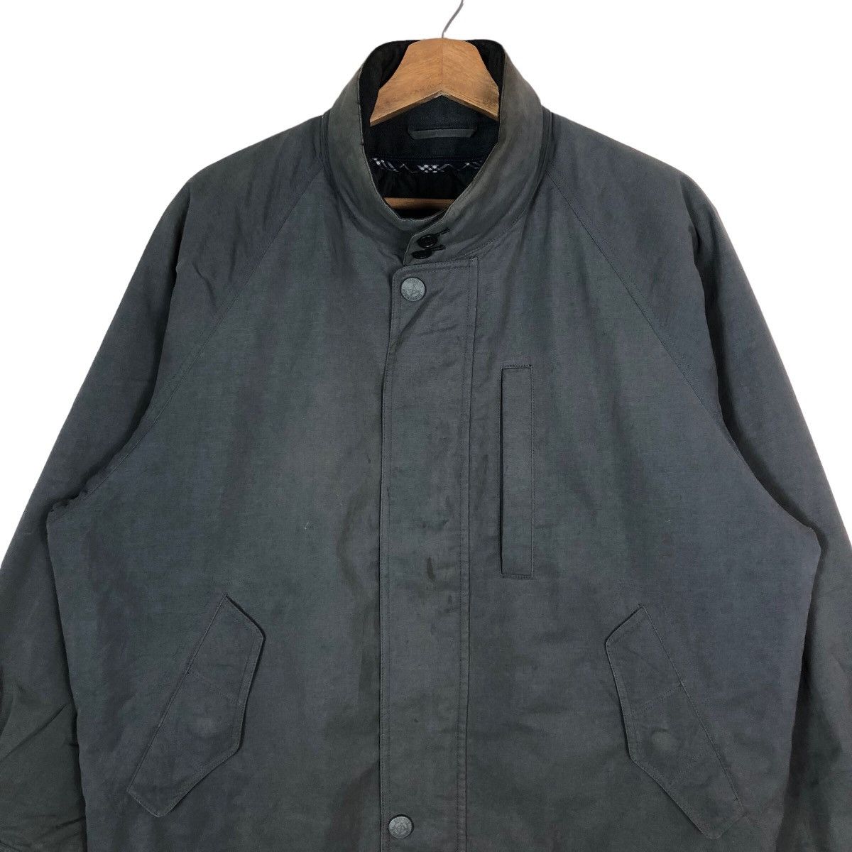 Burberry Burberrys Snap Button Hidden Zipper Jacket Size US L / EU 52-54 / 3 - 2 Thumbnail