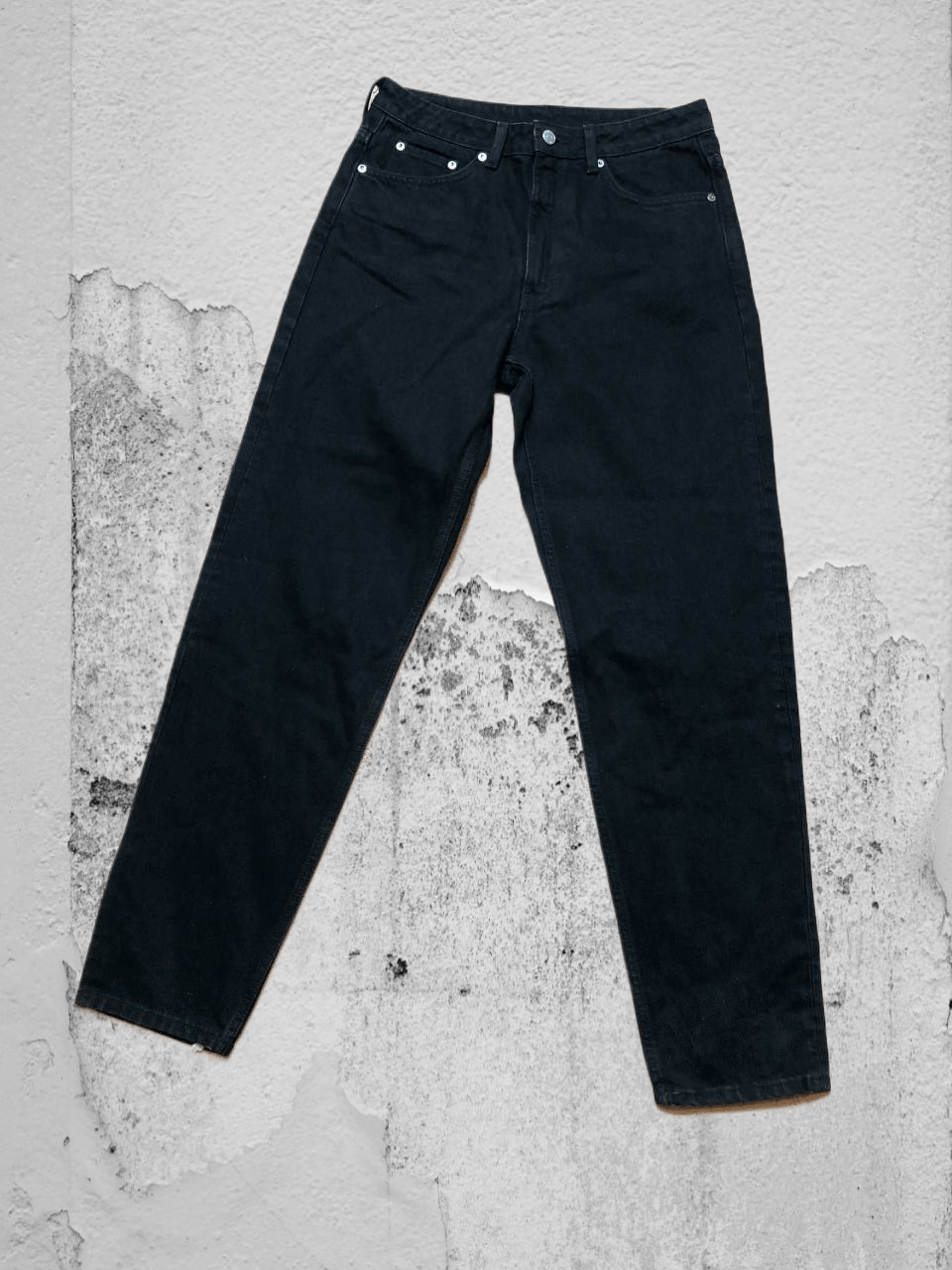 Weekday vintage black jeans Weekday streetwear Y2K Size US 31 - 1 Thumbnail
