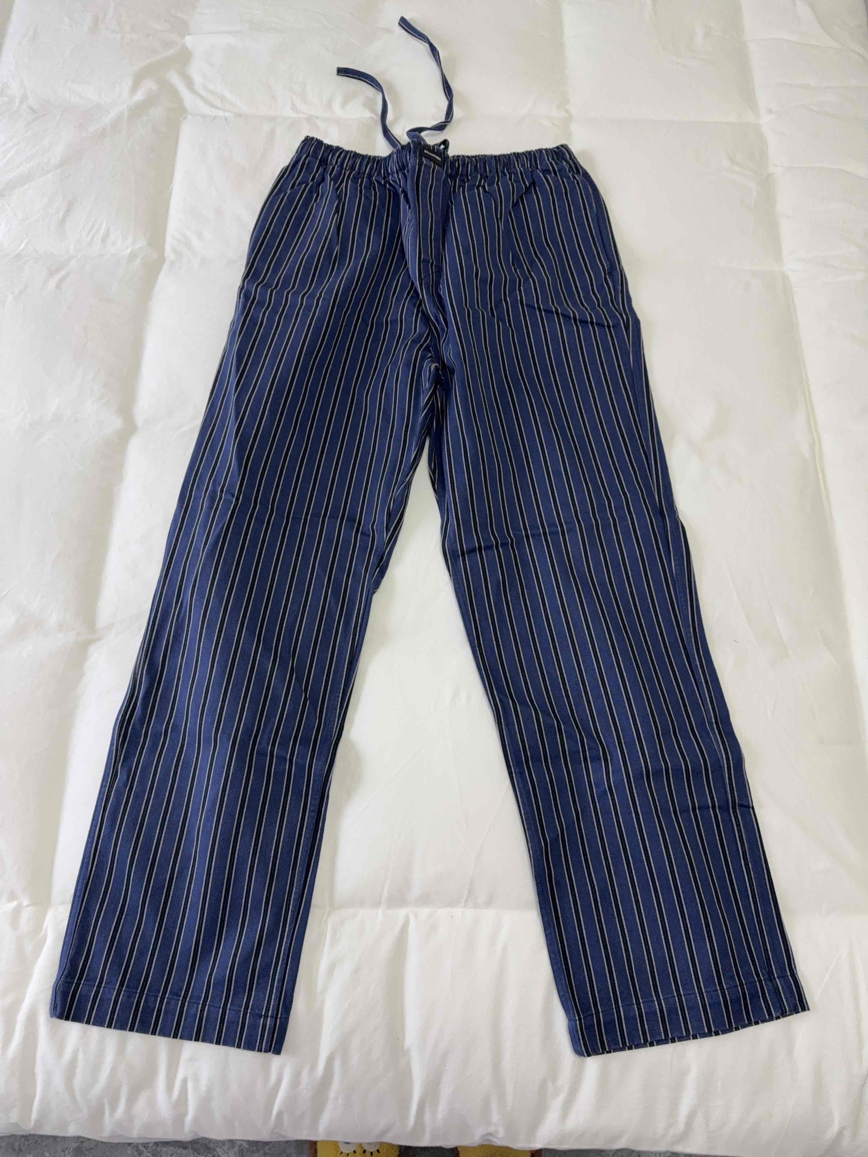 Balenciaga Balenciaga Striped Casual Pants Size 30 Size US 30 / EU 46 - 1 Thumbnail