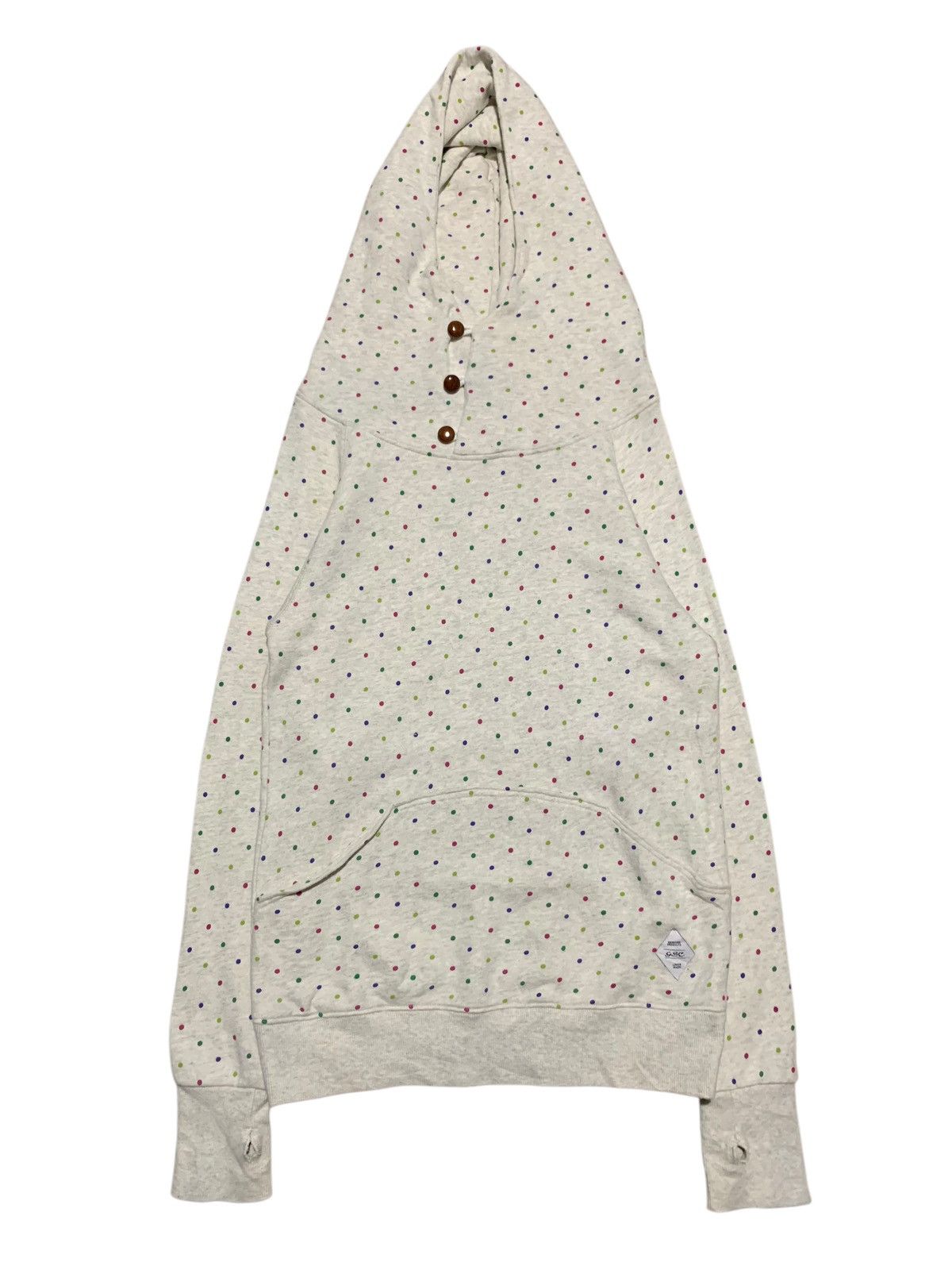 GSC high neck polka dot hoodie kapital surf style