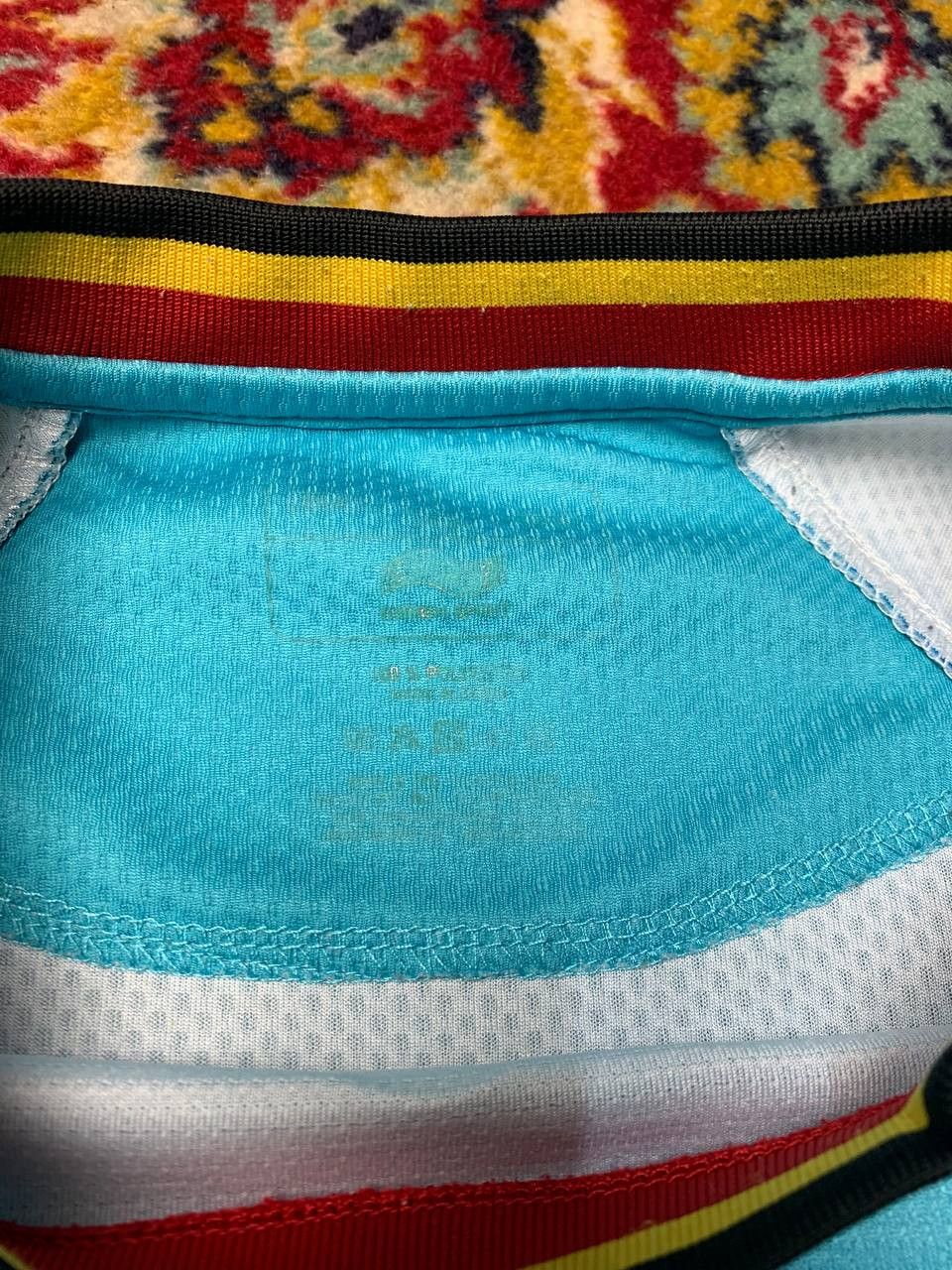 Vintage Belgium Goalkeeper football shirt 2014 GK 3 Kit #1 Courtois Size US L / EU 52-54 / 3 - 4 Thumbnail