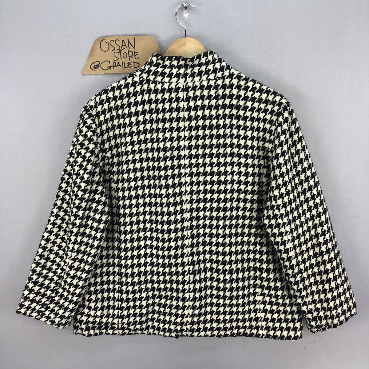 Japanese Brand Japanese Brand Re-Brelly Houndstooth Jacket Size M / US 6-8 / IT 42-44 - 9 Thumbnail