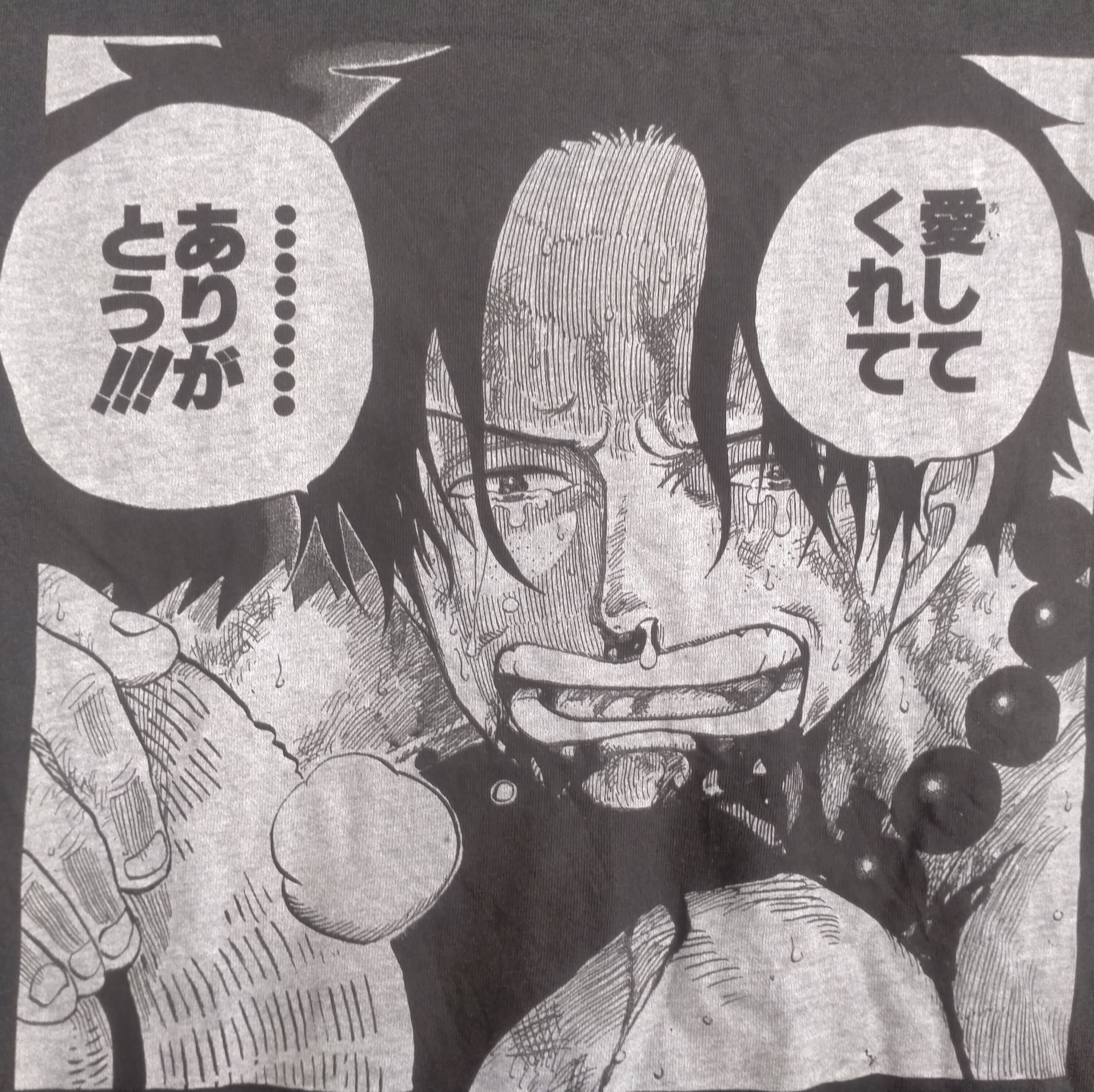 Anime × Japanese Brand × One Piece Ace Death One piece anniversary t-shirt Size US M / EU 48-50 / 2 - 3 Thumbnail