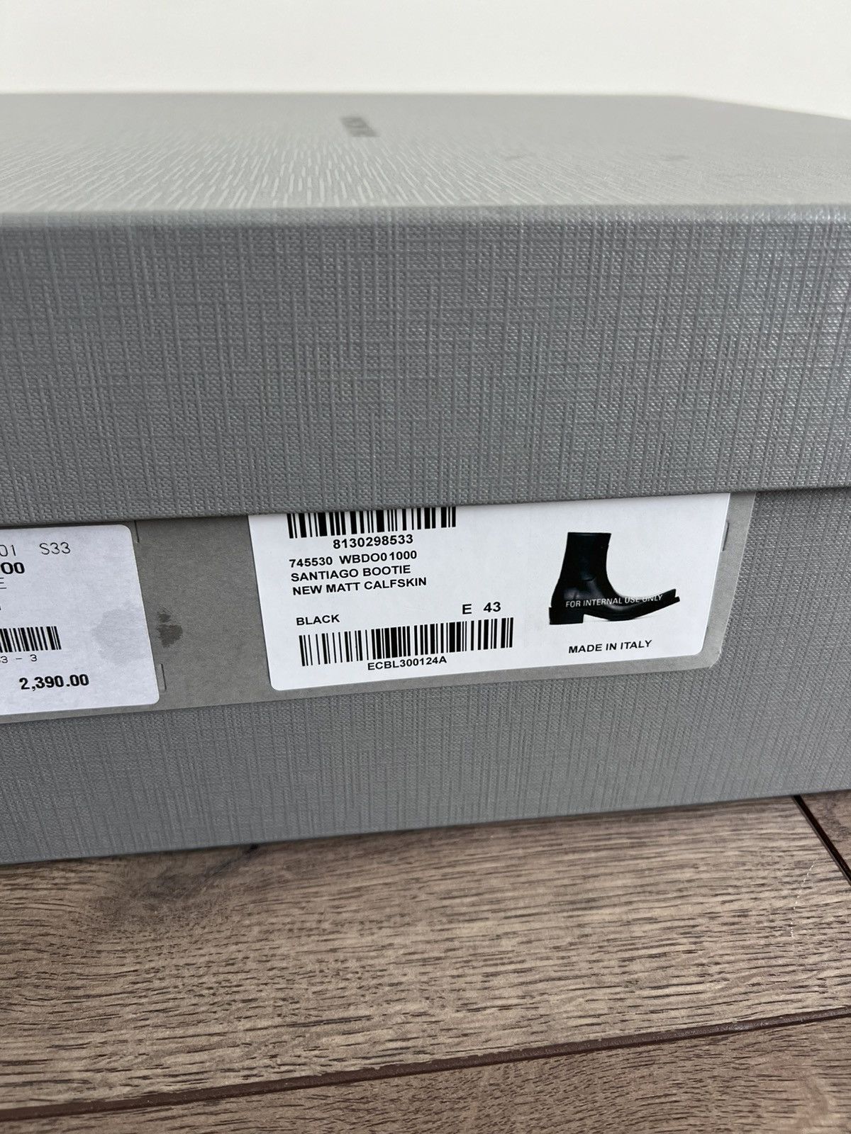 Balenciaga Balenciaga Santiago Boot Black Calfskin 43 Size US 10 / EU 43 - 18 Thumbnail