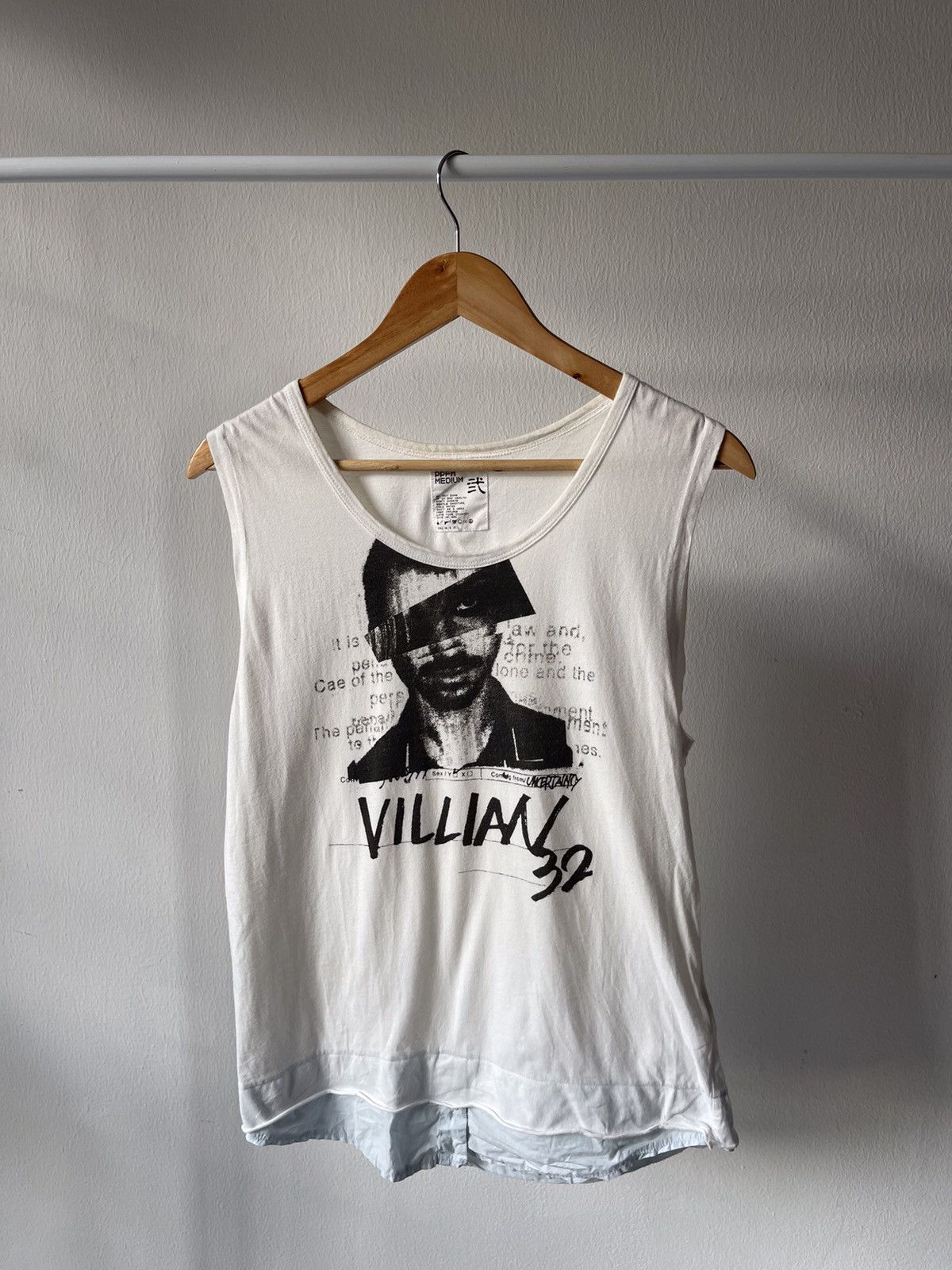 If Six Was Nine × PPFM 2000s PPFM ‘Villian32’ Sleeveless Size US M / EU 48-50 / 2 - 2 Thumbnail