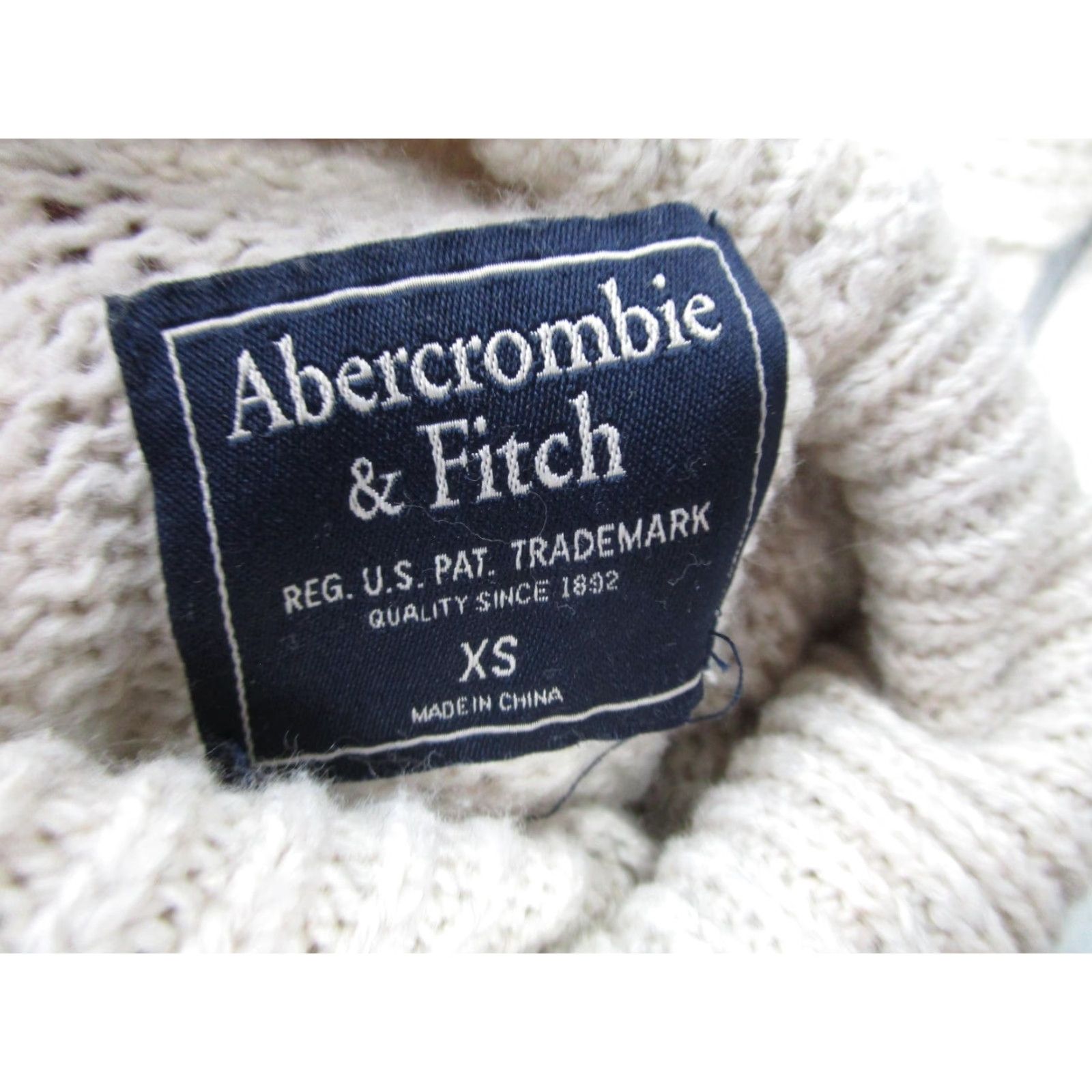 Abercrombie & Fitch Abercrombie & Fitch Sweater Womens XS White Turtleneck Tunic Raglan Knit Size XS / US 0-2 / IT 36-38 - 5 Thumbnail