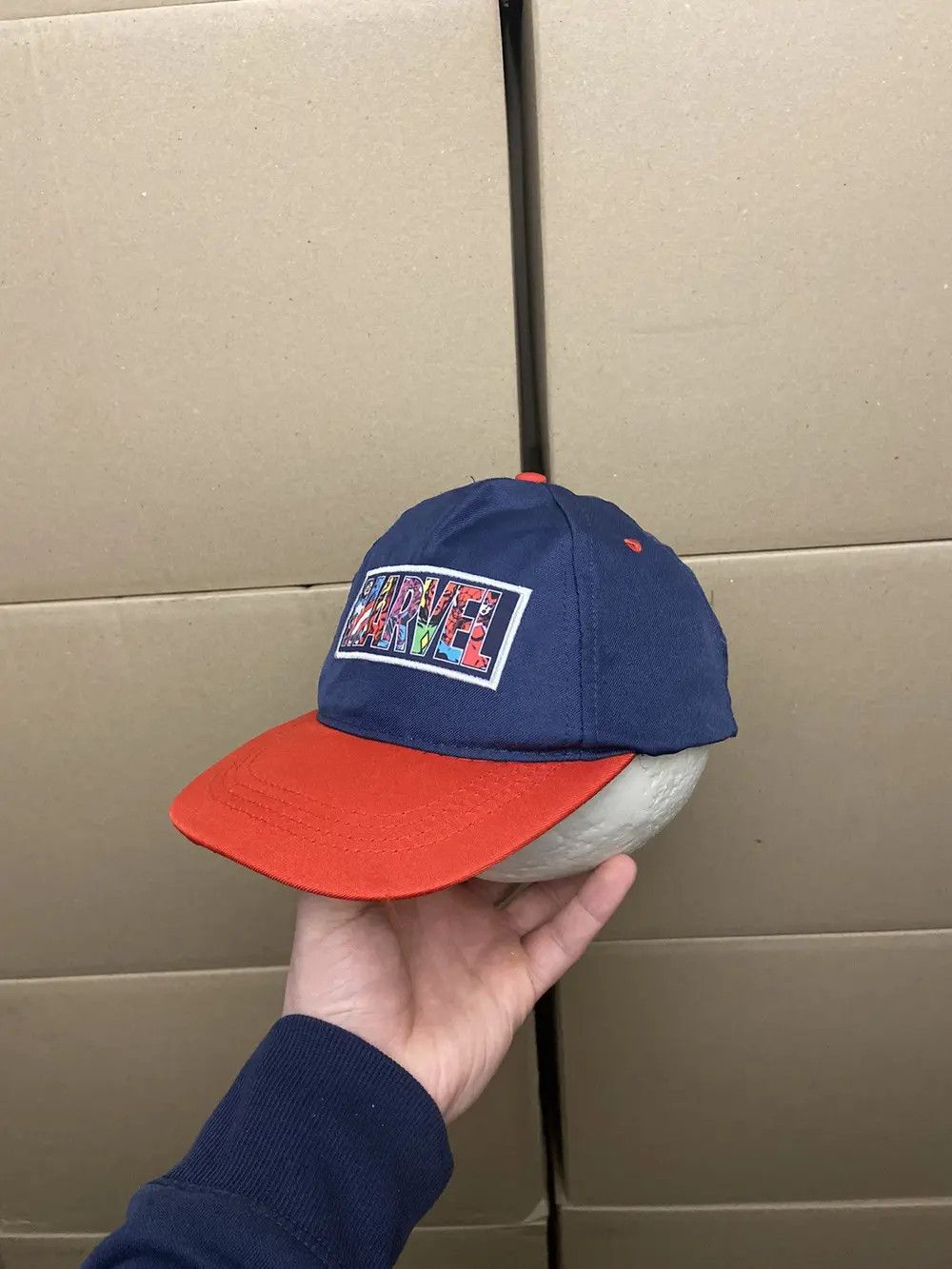 Marvel Comics RARE VINTAGE Y2K MARVEL CAP HAT COMICS PROMO SKATE USA JAPAN Size ONE SIZE - 1 Thumbnail