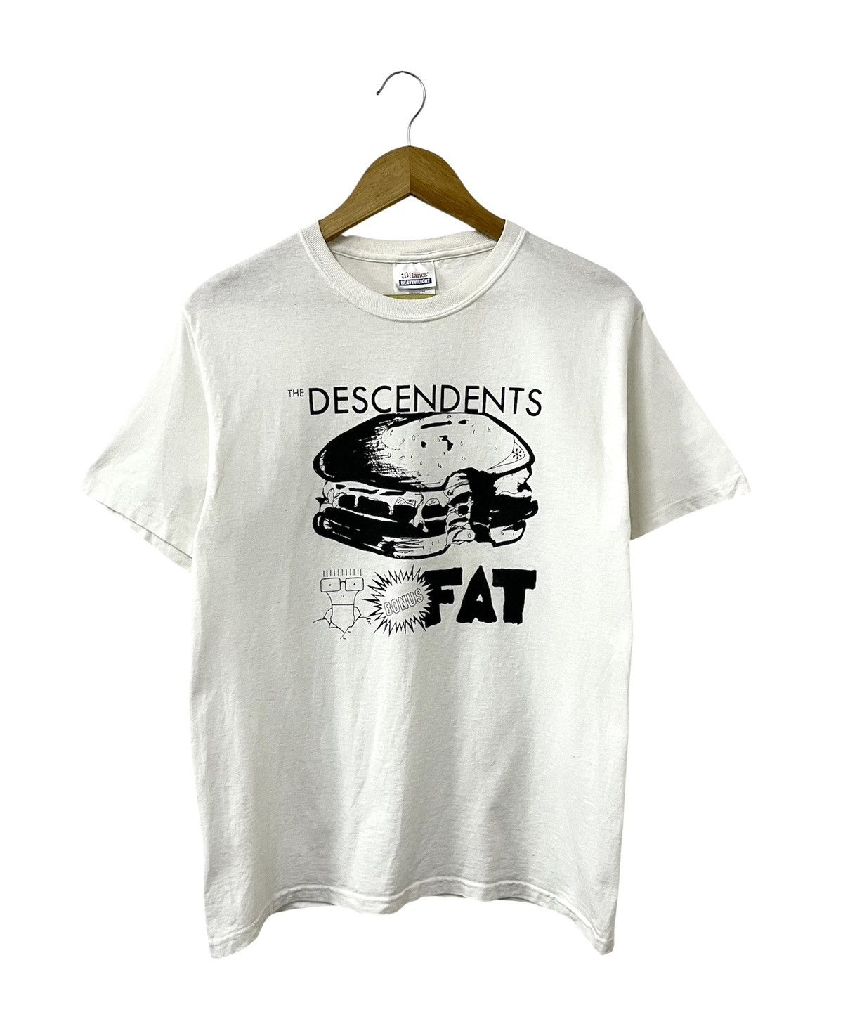VINTAGE 00s THE DESCENDENTS BONUS FAT PUNK ROCK BAND TSHIRT