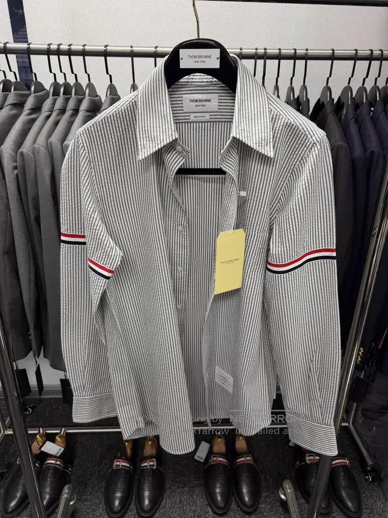 Thom Browne Thom Browne Shirt Size US M / EU 48-50 / 2 - 1 Thumbnail