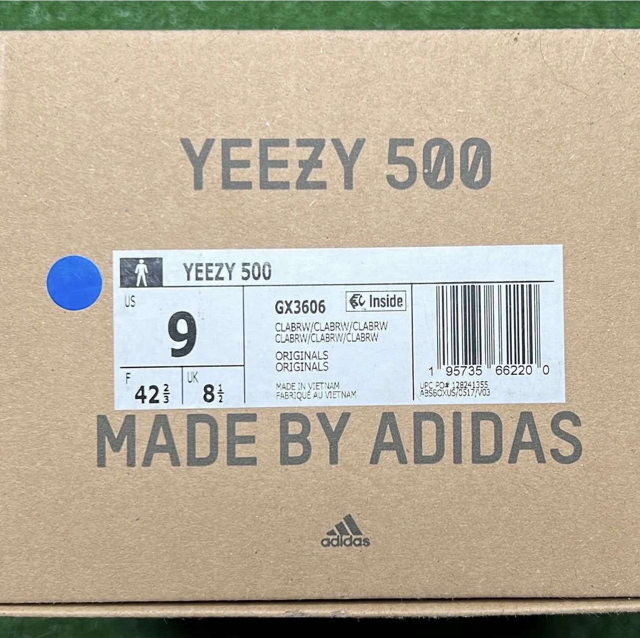 Adidas Adidas Yeezy 500 ‘Brown Clay’ Size US 9 / EU 42 - 7 Thumbnail
