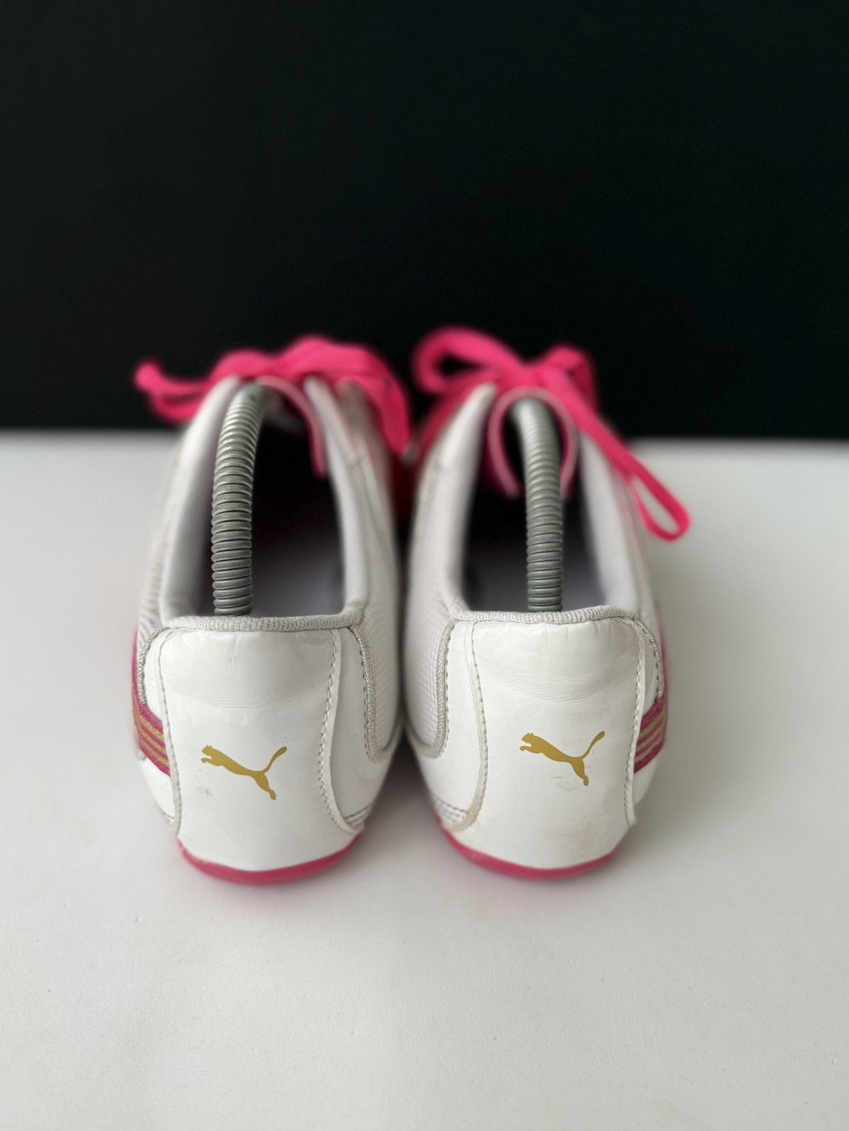 Puma Puma Eco Ortholite Pink Gold Driving Athletic Shoes Size 40 Size US 10 / IT 40 - 7 Thumbnail