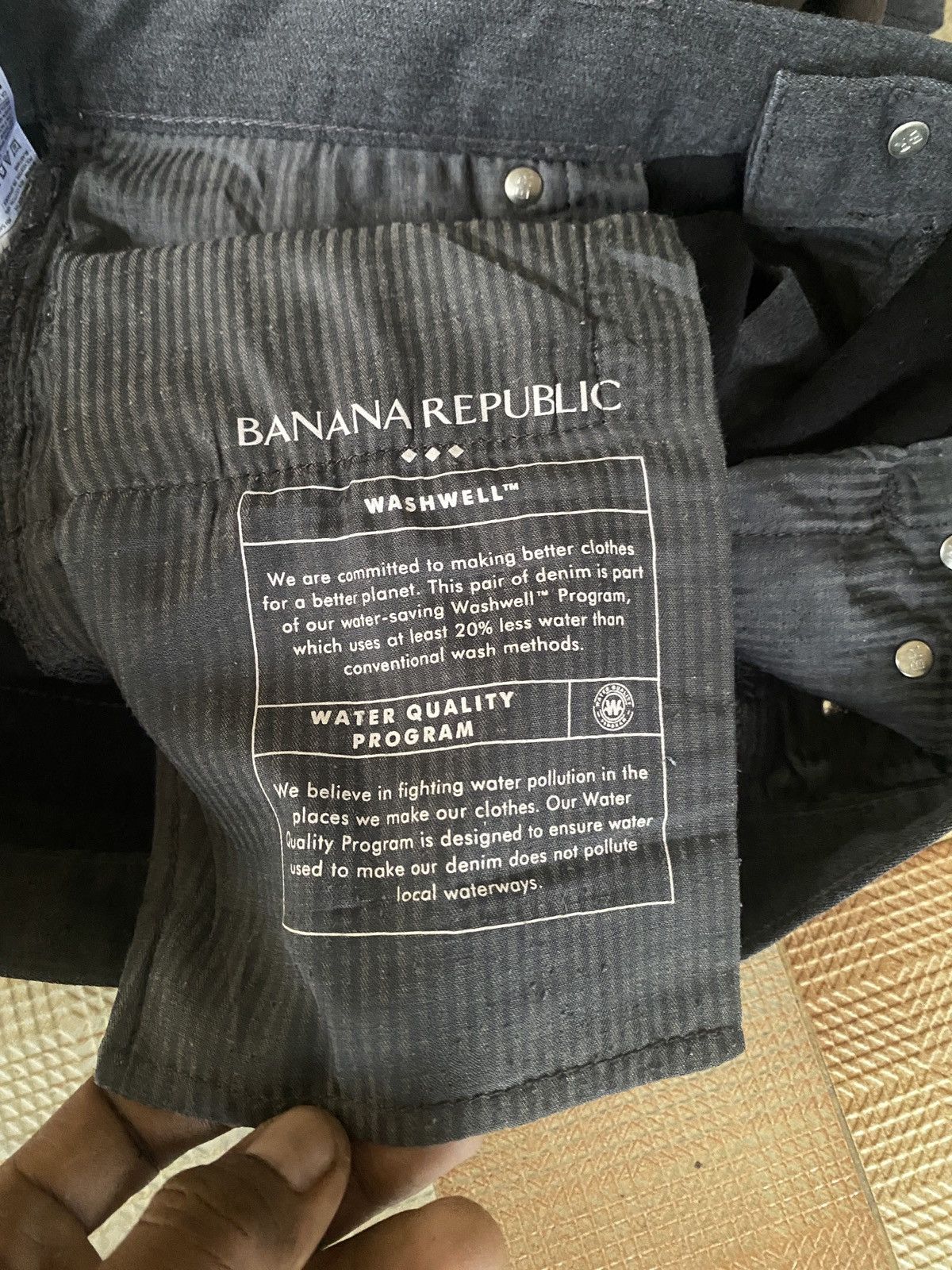 Banana Republic × Vintage Vintage banana republic slim fit travel jean Size US 30 / EU 46 - 7 Thumbnail